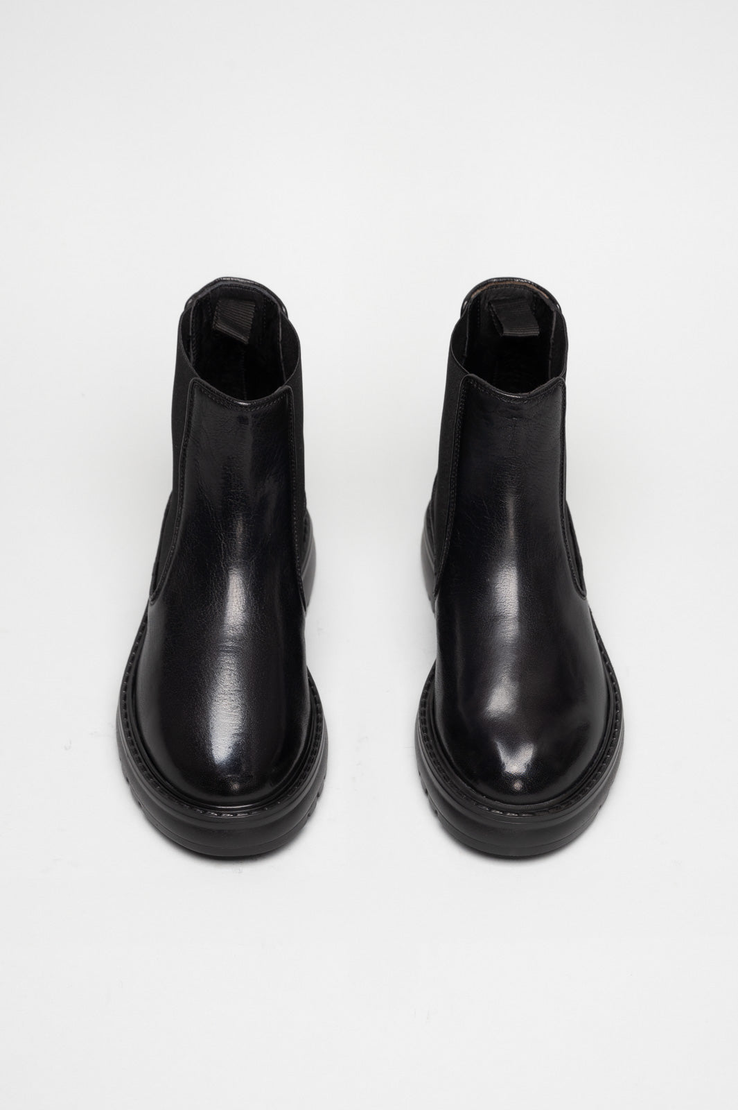 Men's Chelsea Boot Clip | Black Buffalo Leather