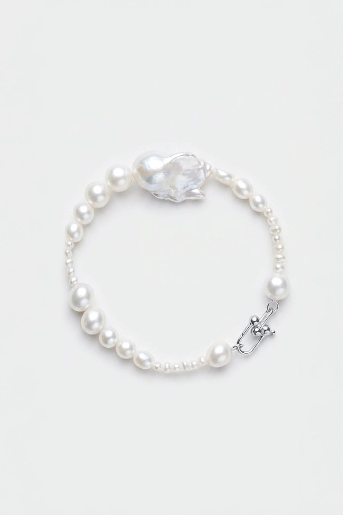 Tide Pearl Bracelet | Sterling Silver