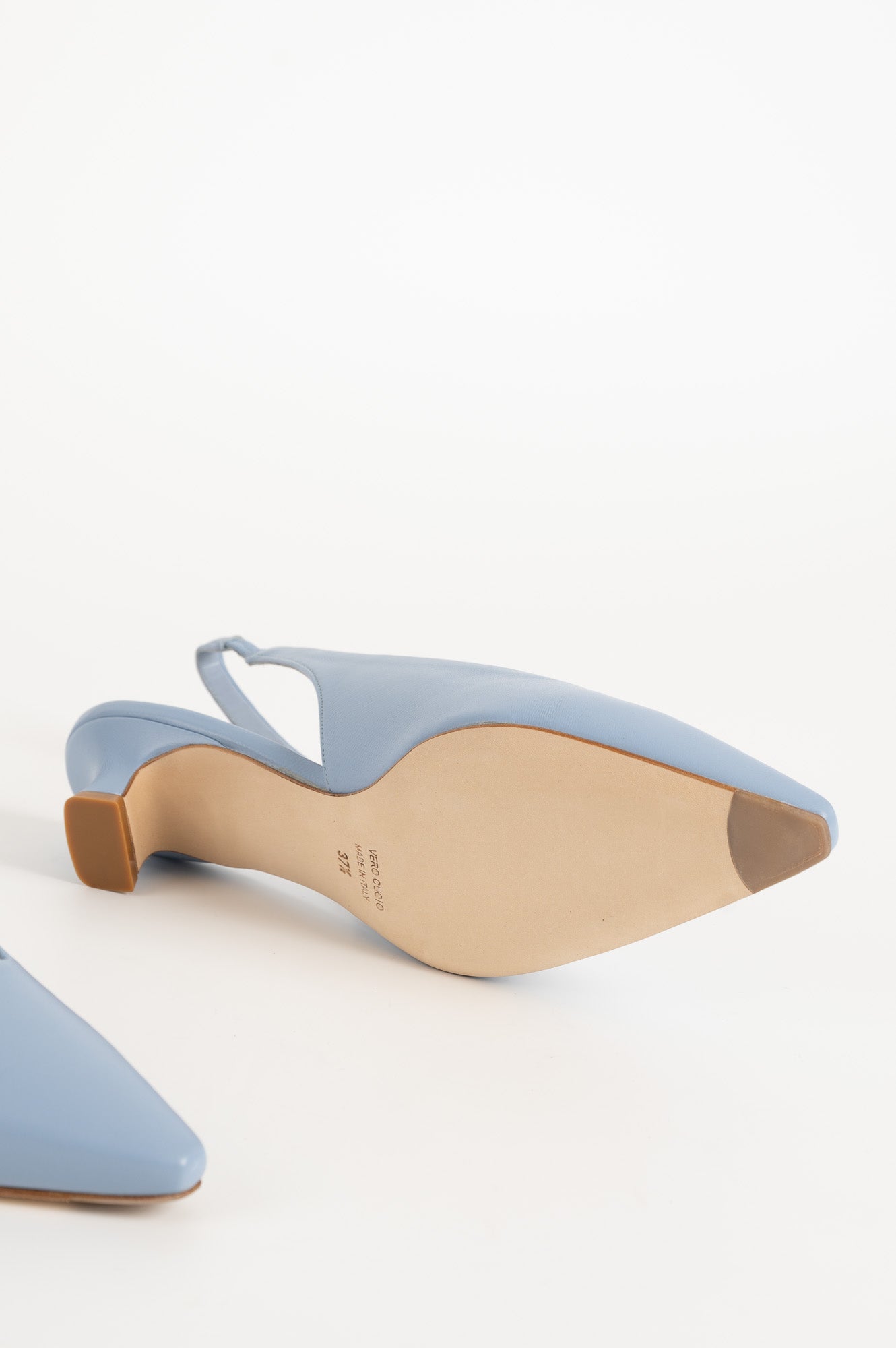 Slingback Pump Bria | Light Blue Nappa Leather