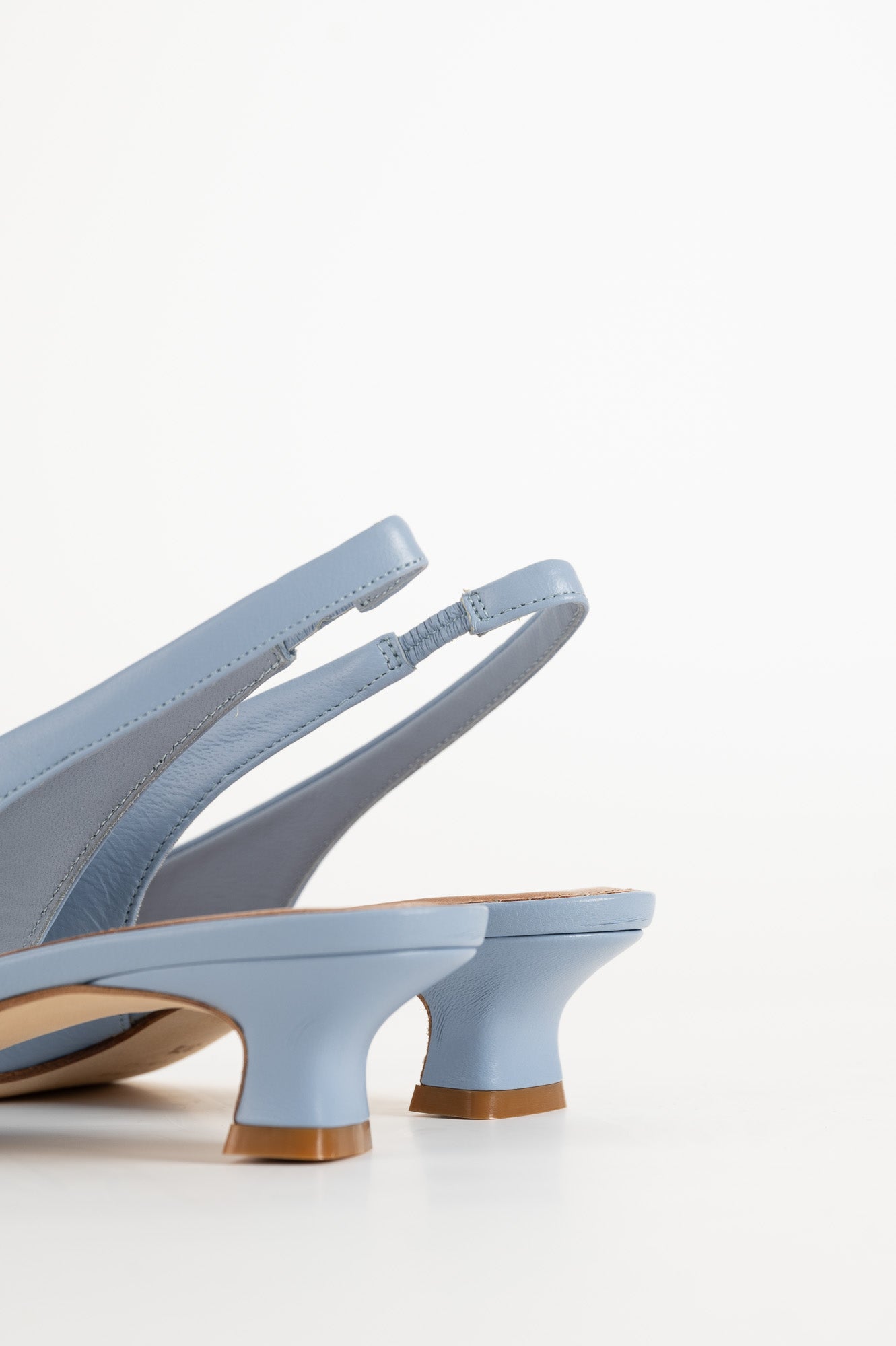 Slingback Pump Bria | Light Blue Nappa Leather