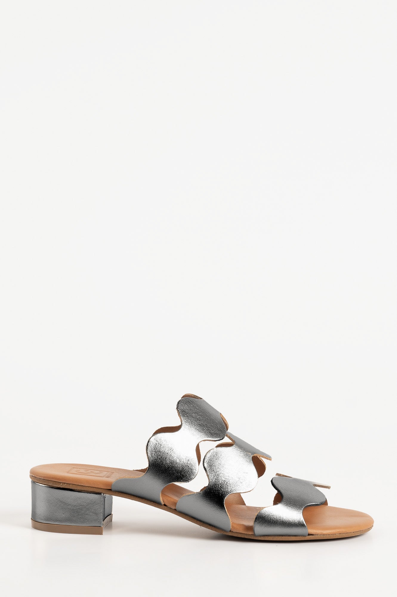 Sandal Wave 338 | Deep Silver Leather
