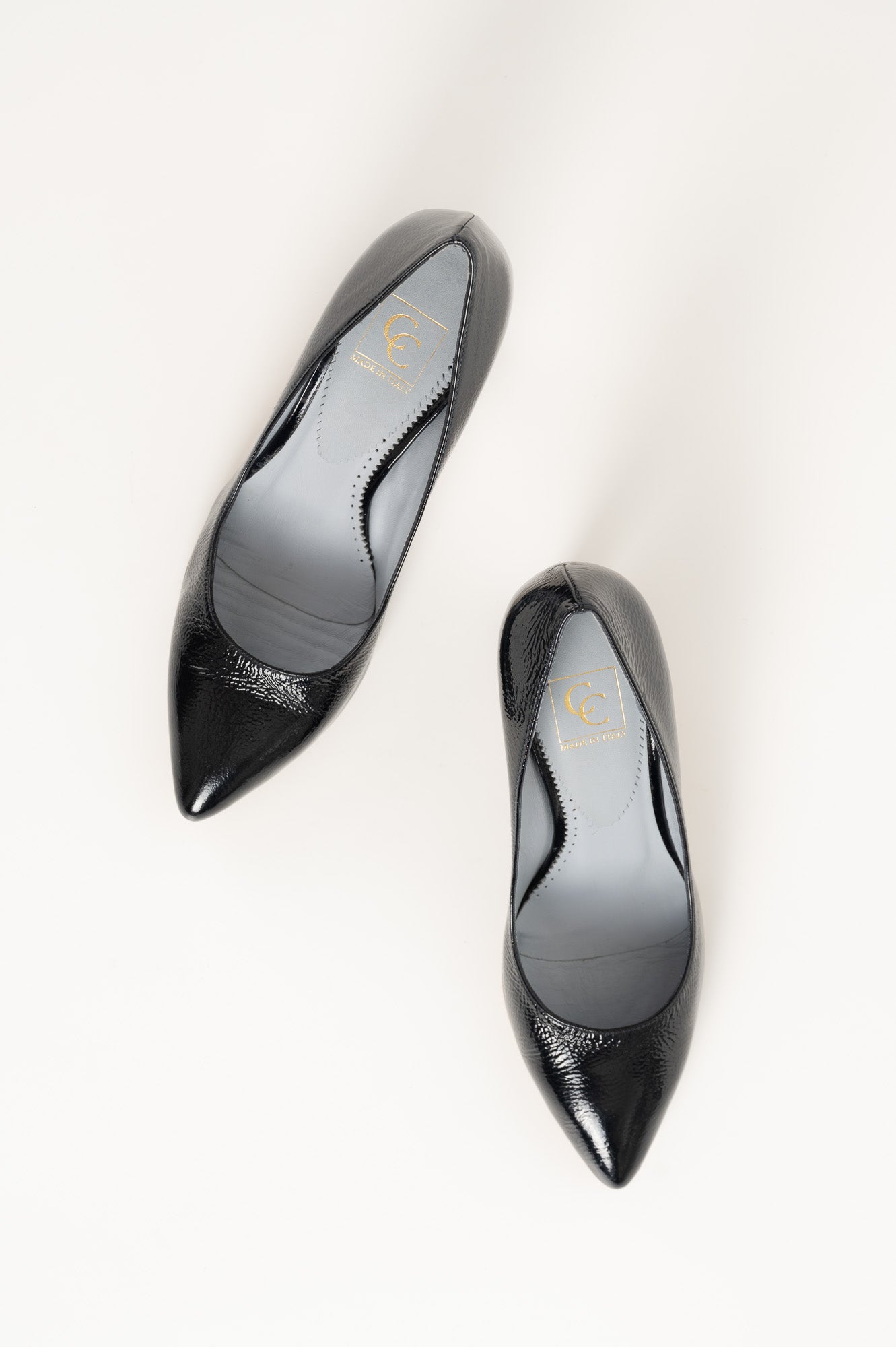 Sachetto Pump Elle | Night Blue Patent Nappa Leather