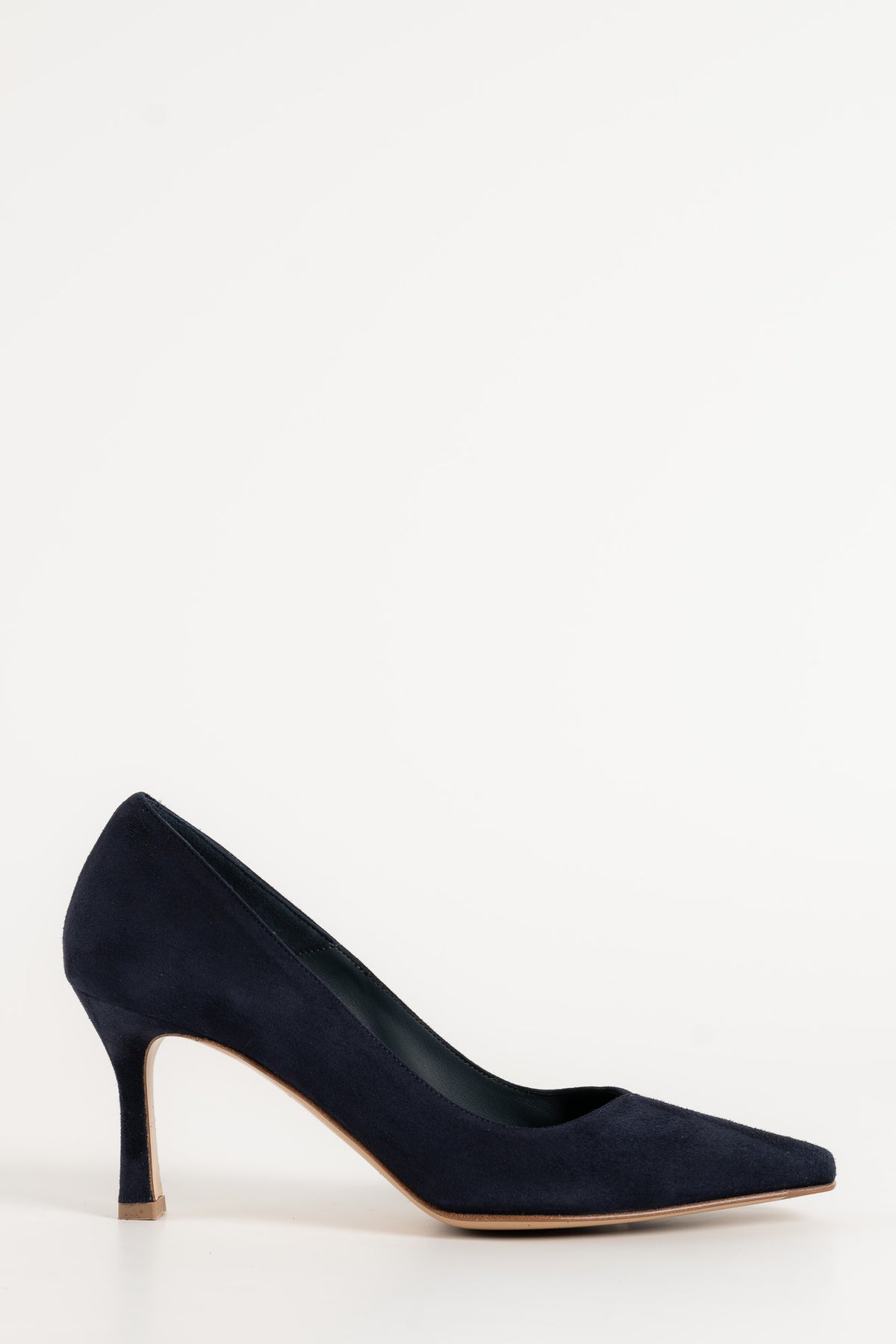 Soft Pump Alma | Deep Blue Suede