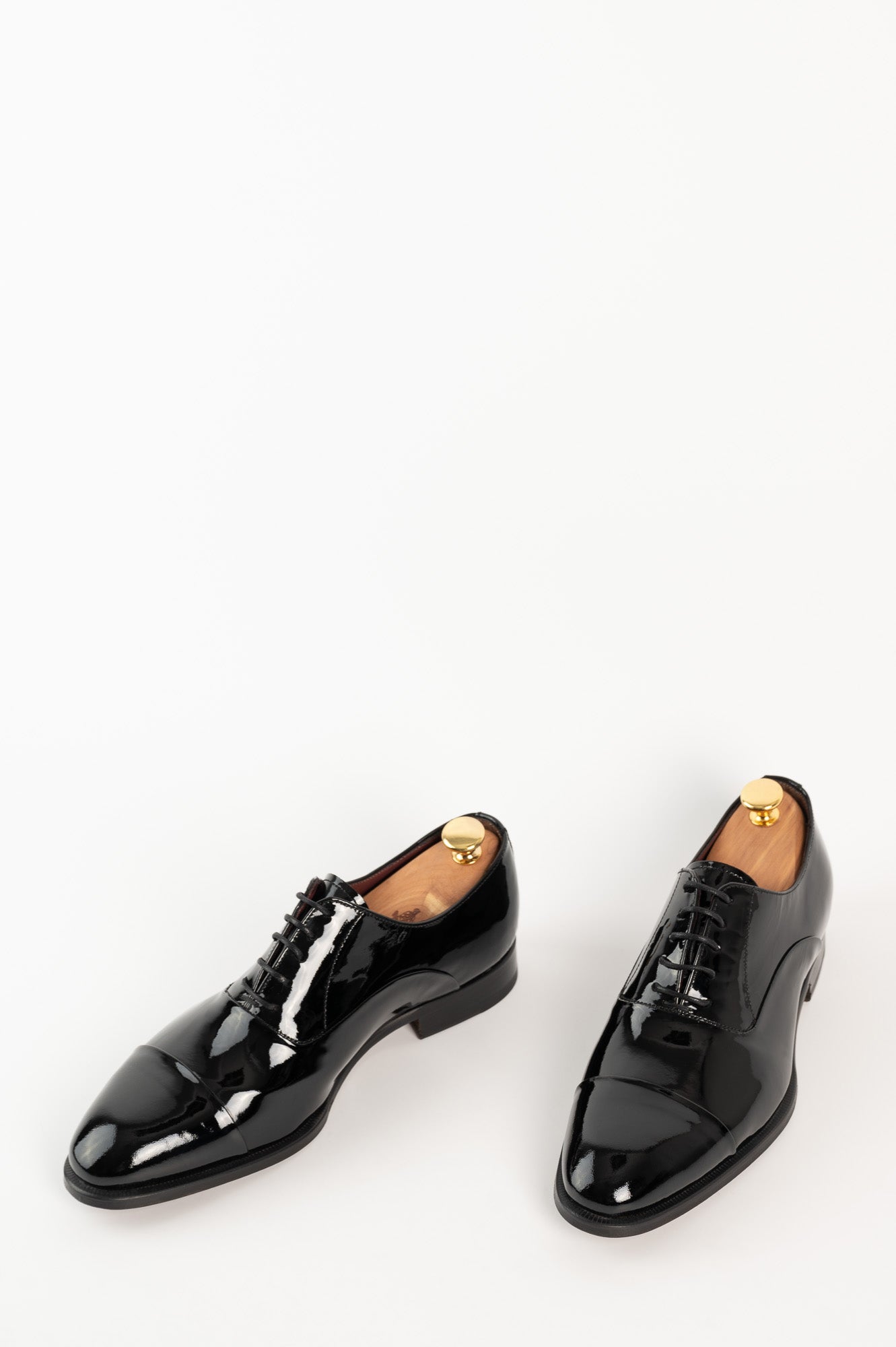 Men's Oxford Luxit | Black Patent Calf Leather