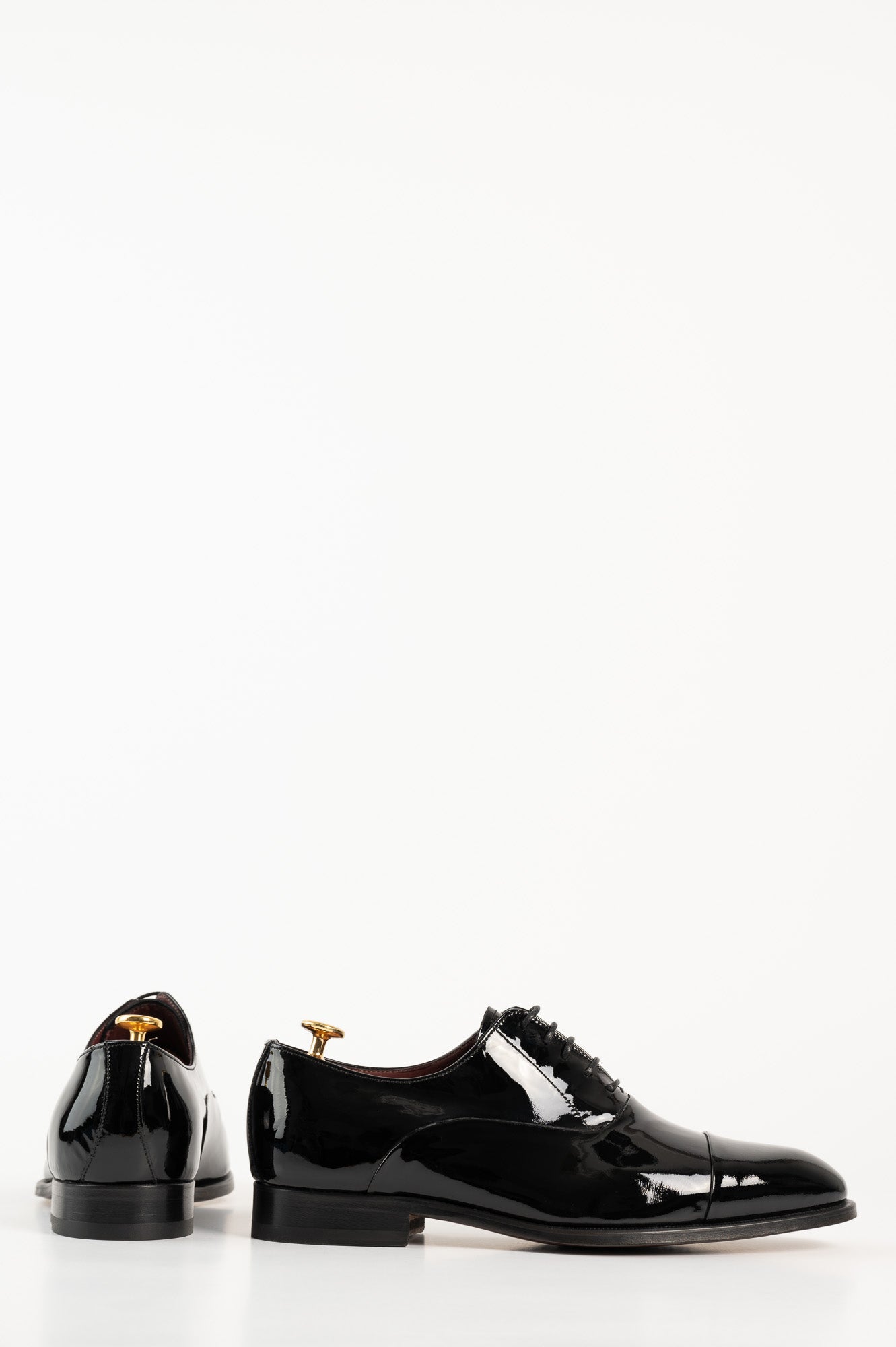 Men's Oxford Luxit | Black Patent Calf Leather