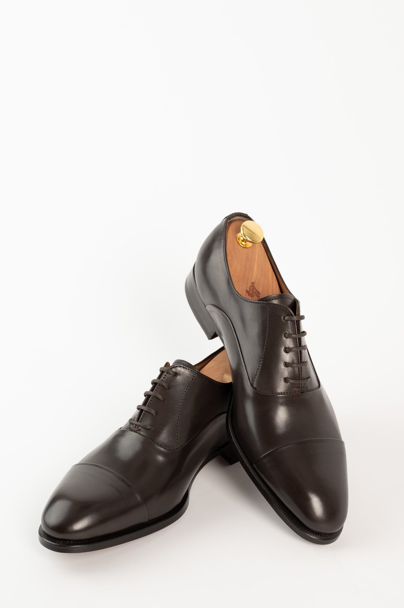 Men's Oxford Luxit | Dark Brown Calf Leather