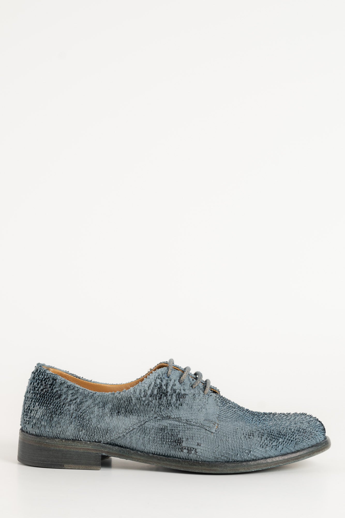 Derby Shoe Vera 132 | Blue Leather