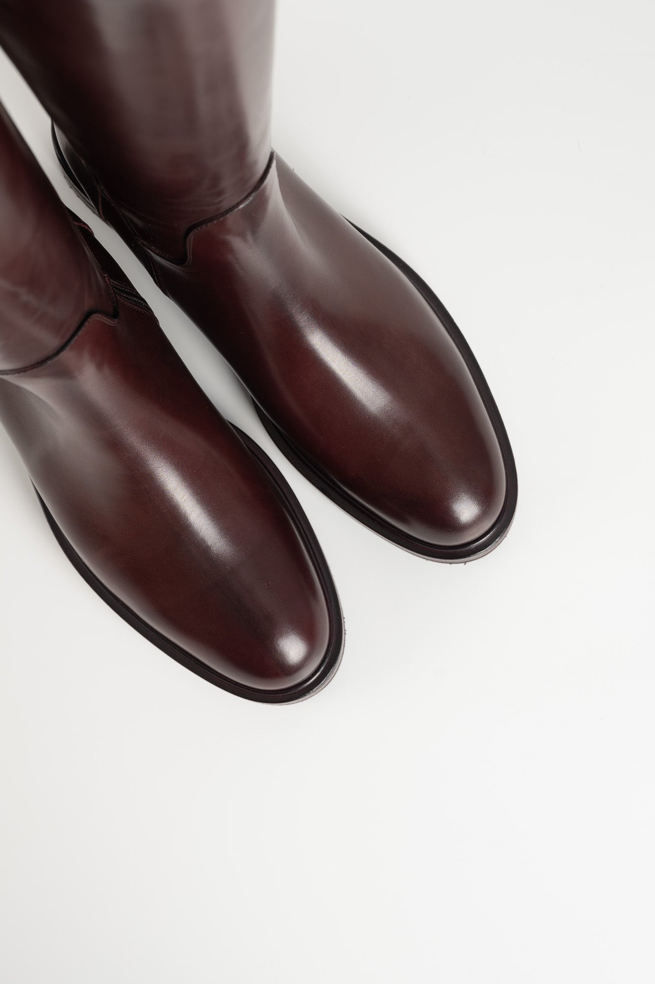 Riding Boot Mathilda | Burgundy Calf Leather
