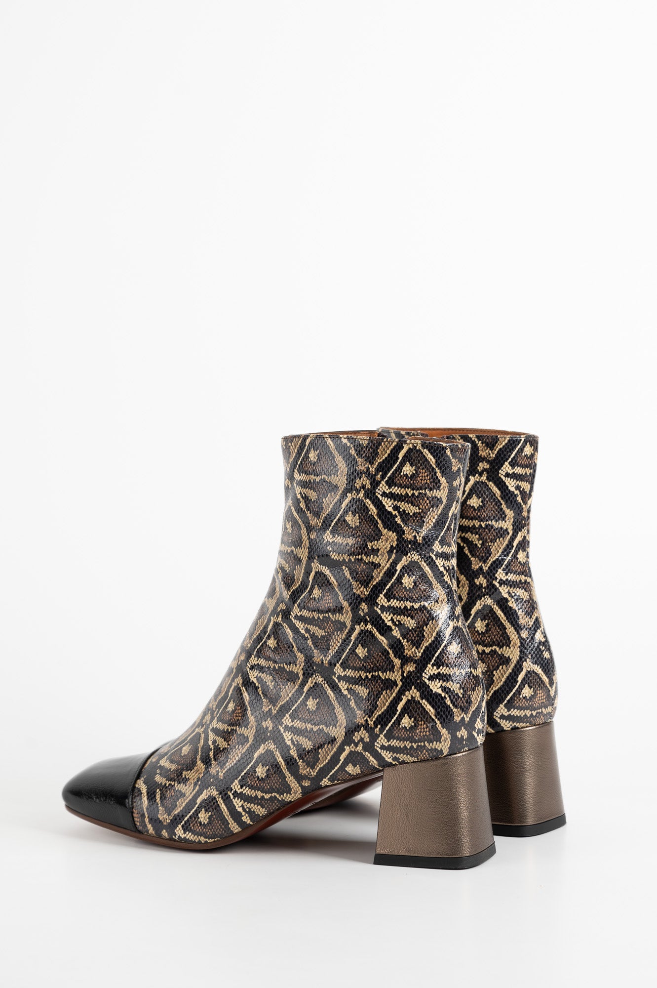 Ankle Boot Volkiria 046 | Lizard Printed Leather