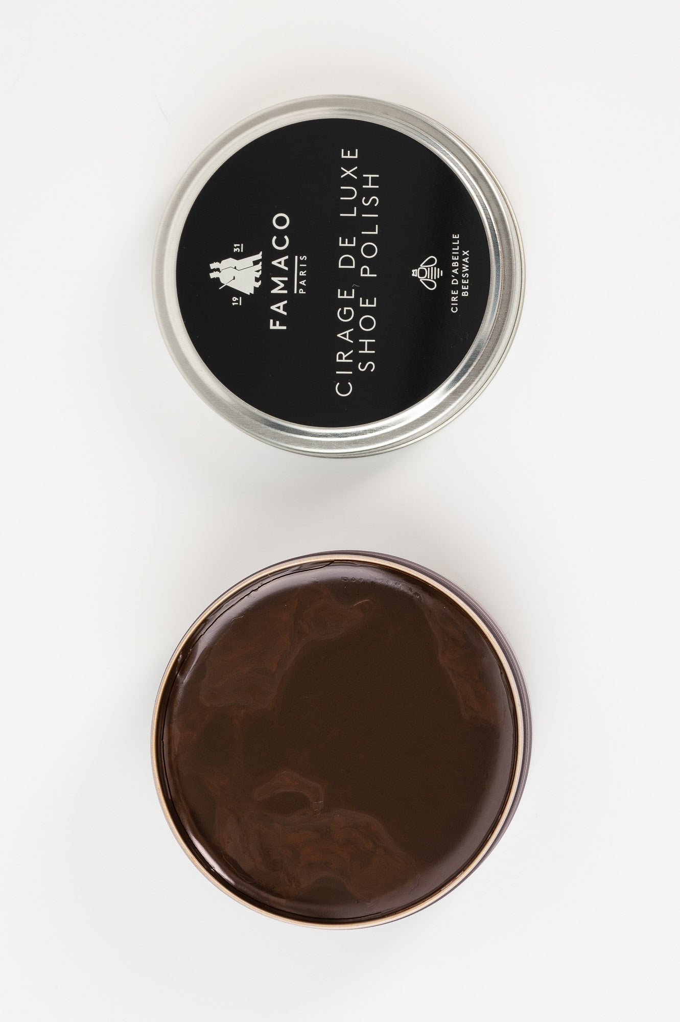 Shoe Polish Cirage De Luxe 50ml | Moyen Medium Brown