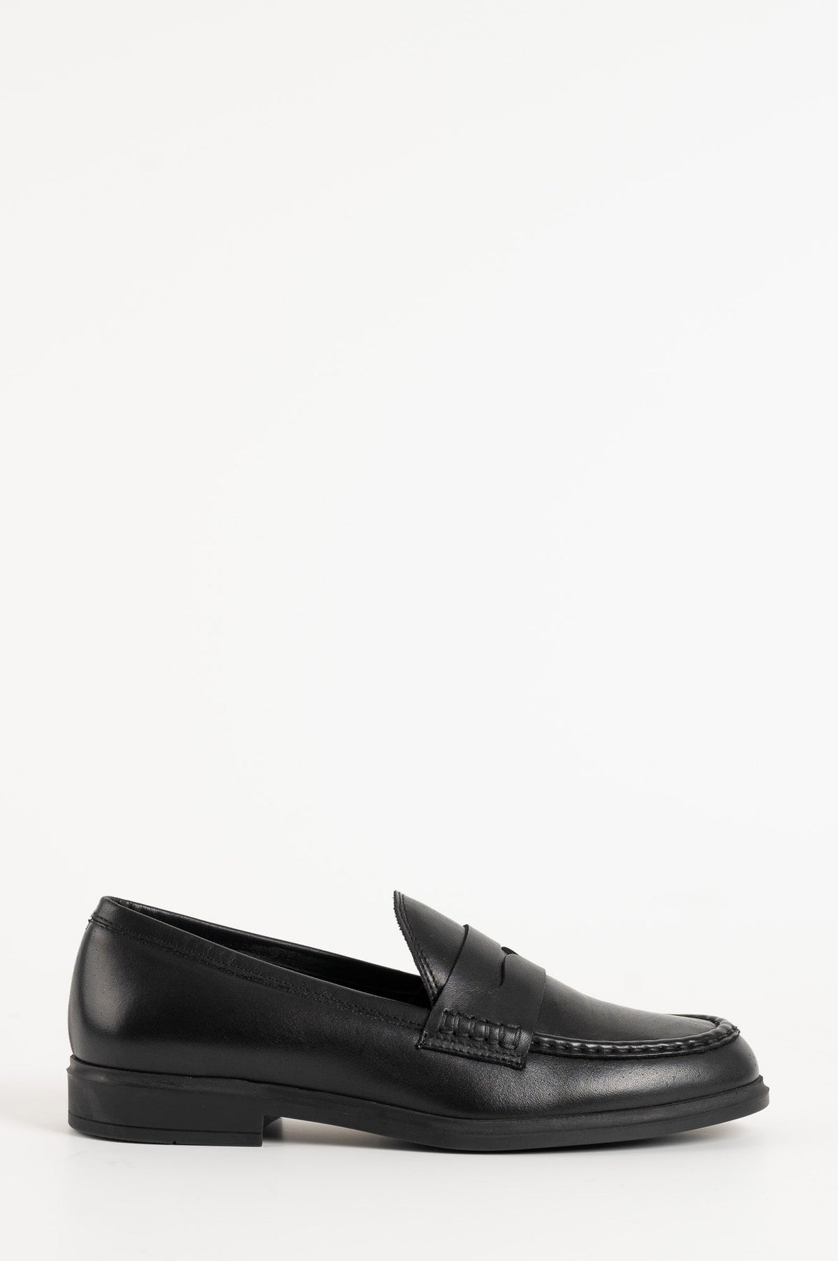 Penny Loafer Saga | Black Calf Leather
