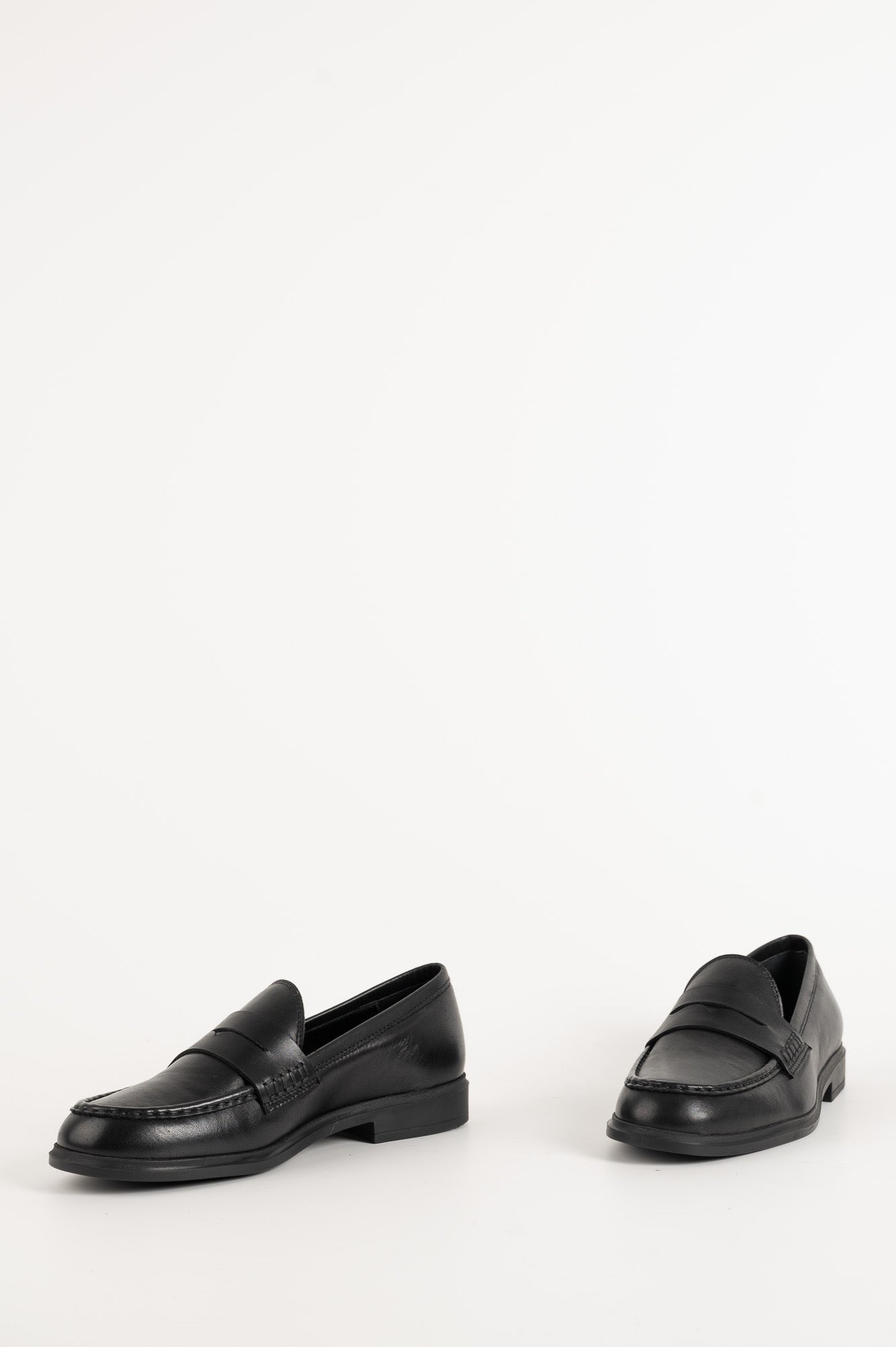 Penny Loafer Saga | Black Calf Leather
