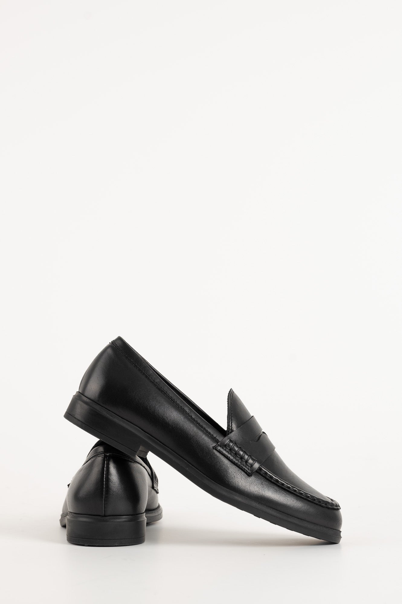 Penny Loafer Saga | Black Calf Leather