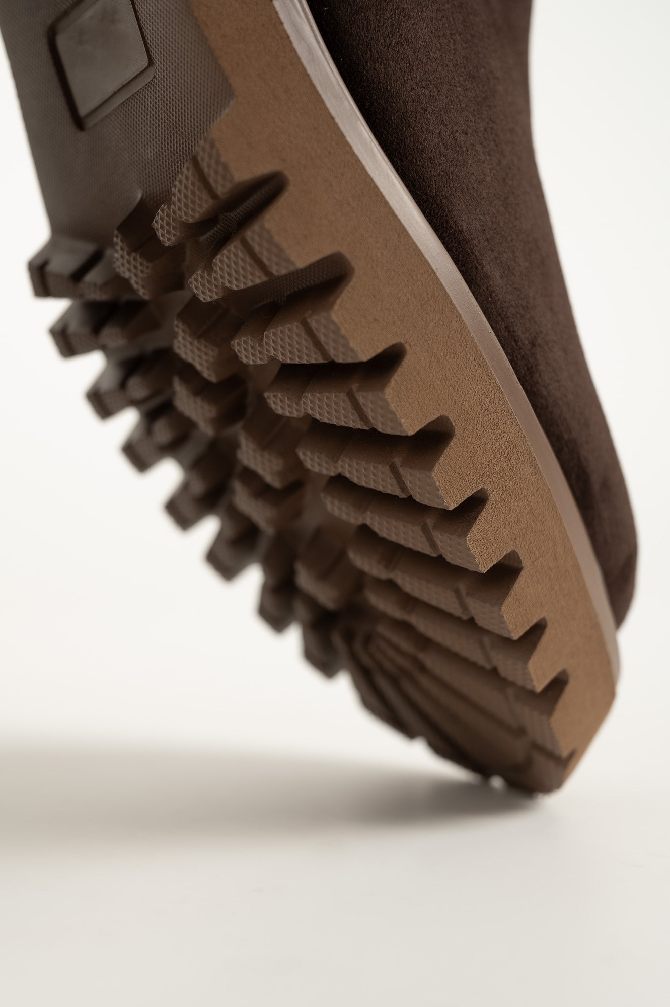 Shearling Boot Luna | Brown Suede