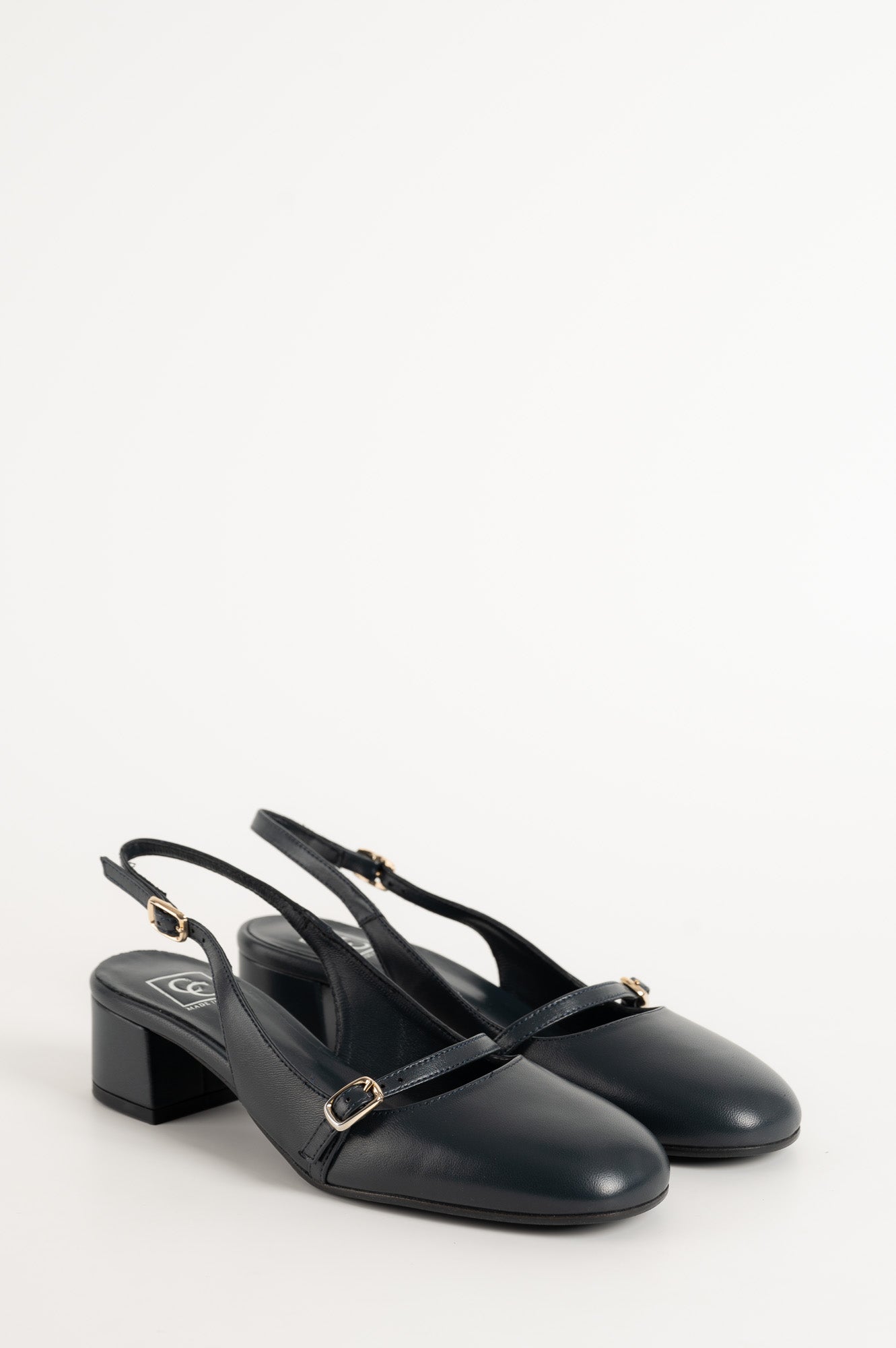 Slingback Pump Blenda 117 | Deep Blue Nappa Leather
