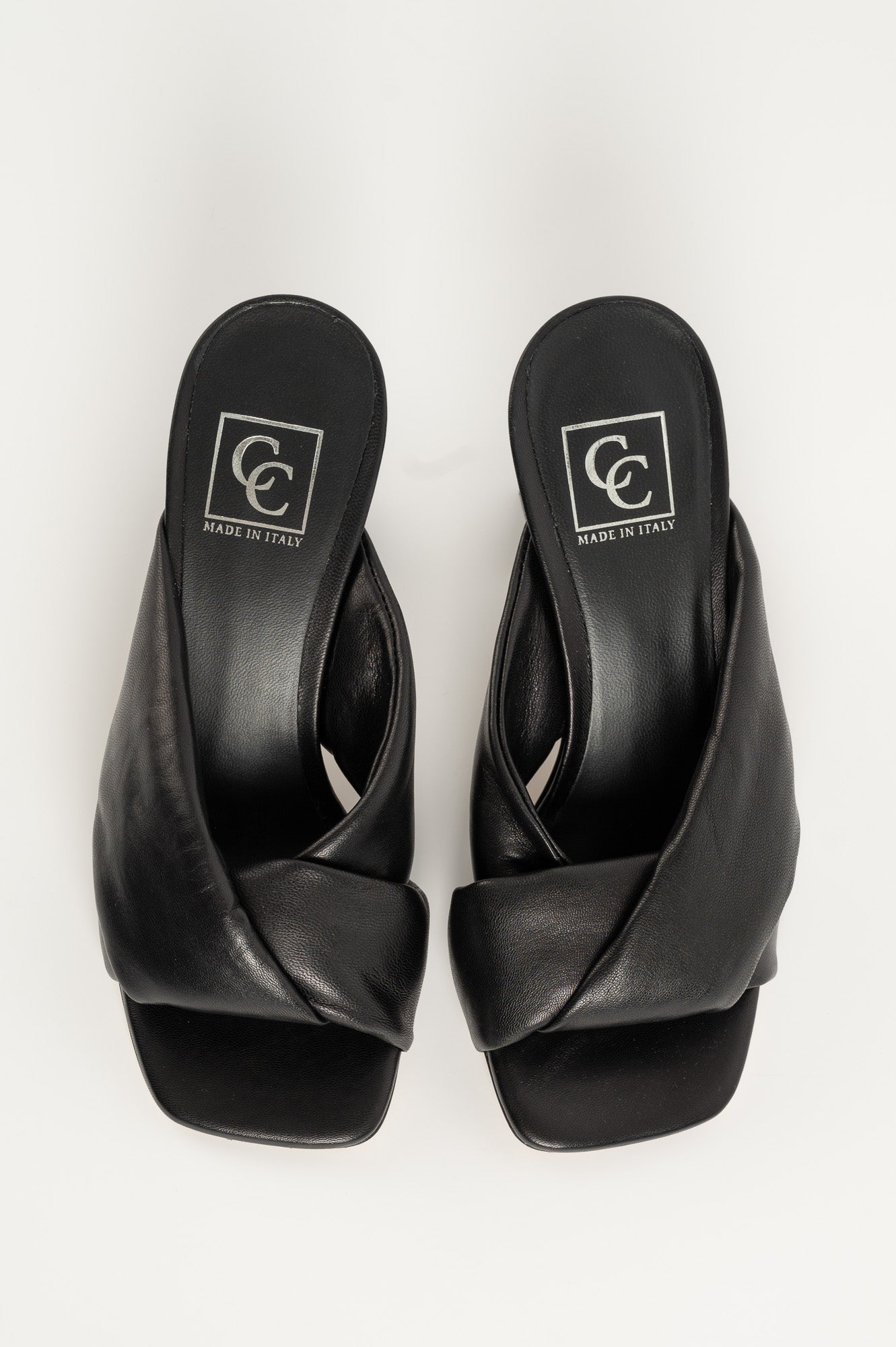 Sandal Naima | Black Nappa Leather
