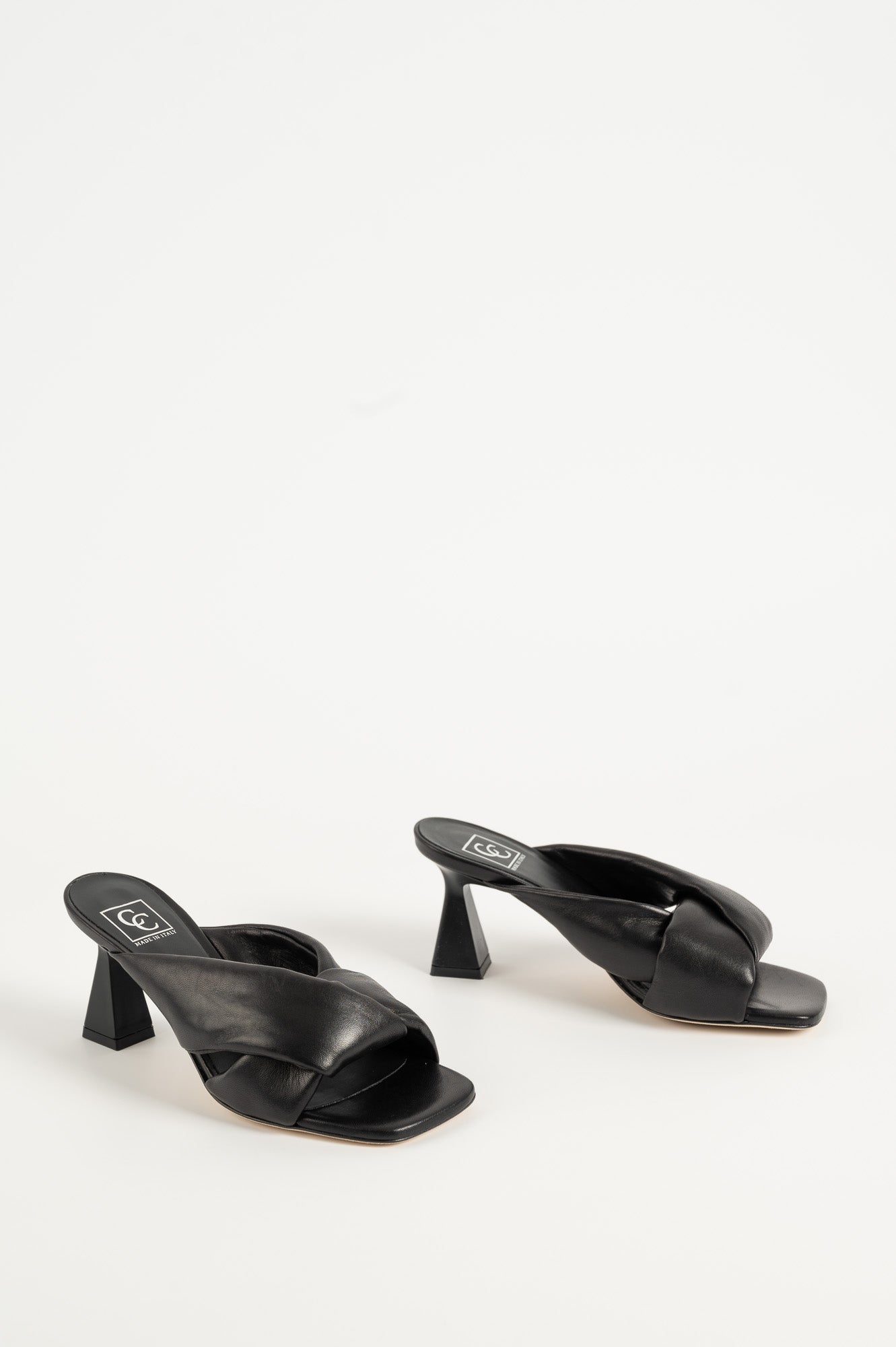 Sandal Naima | Black Nappa Leather