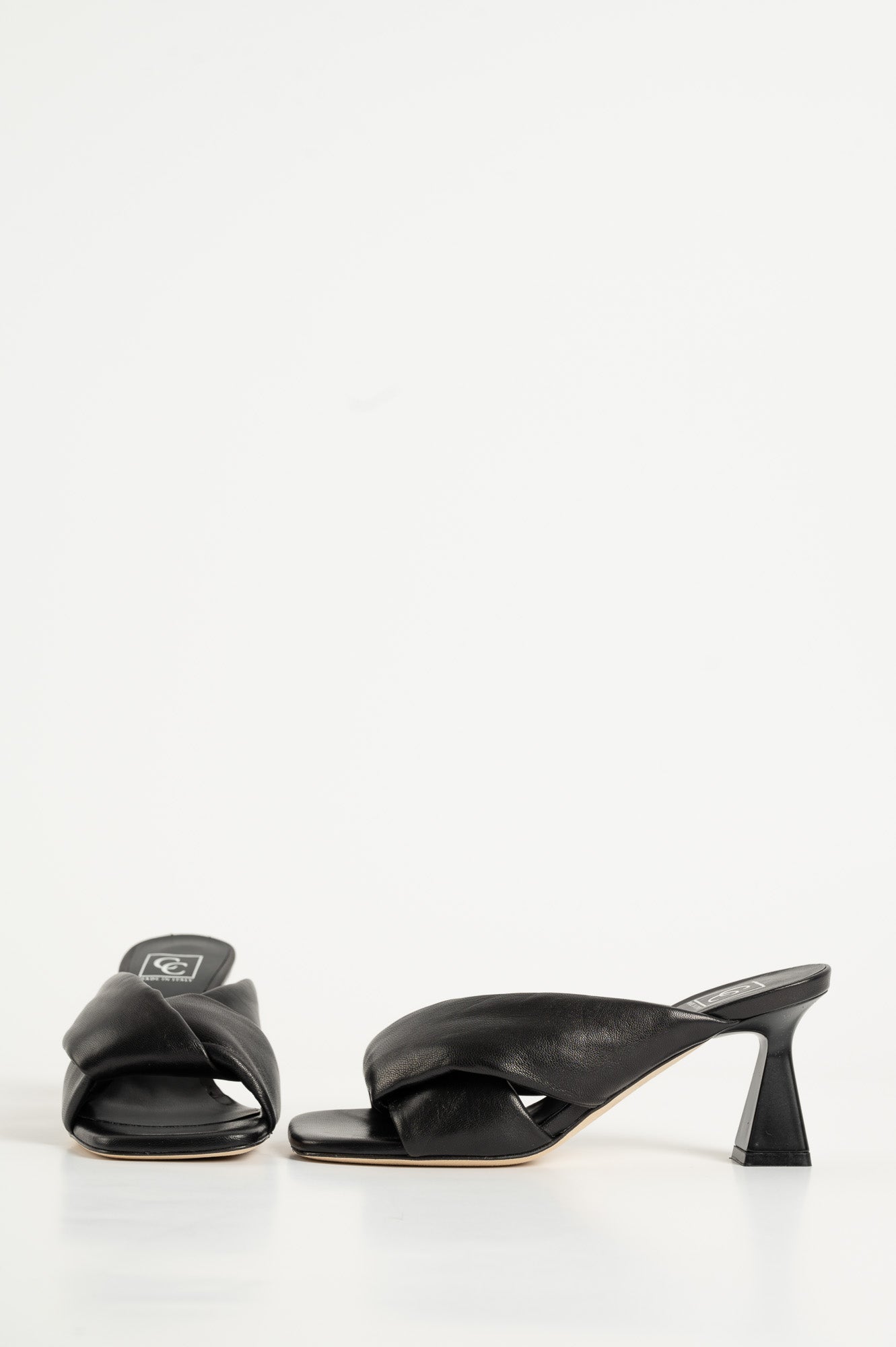 Sandal Naima | Black Nappa Leather