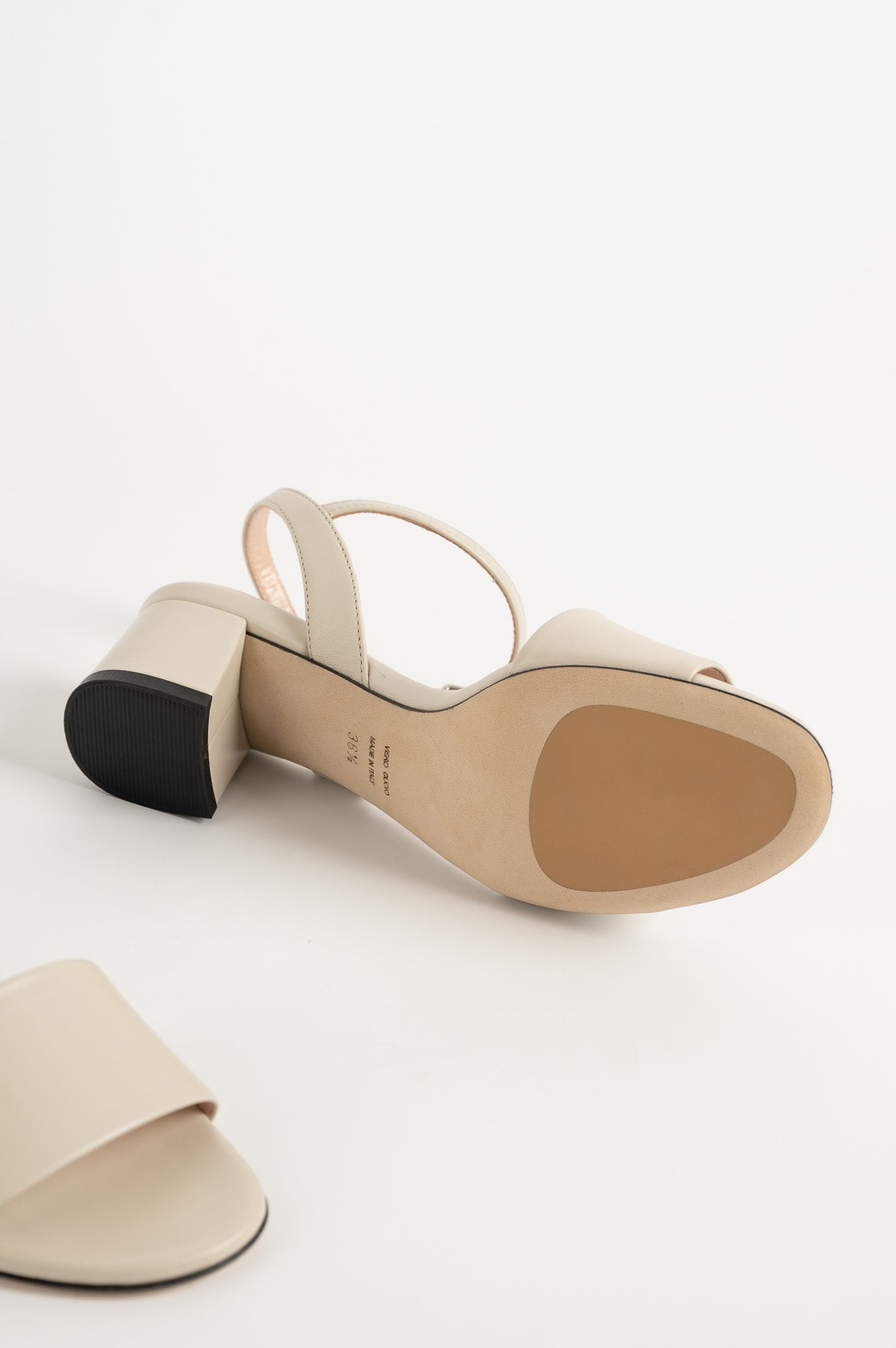Sandal Lovisa | Off-White Nappa Leather