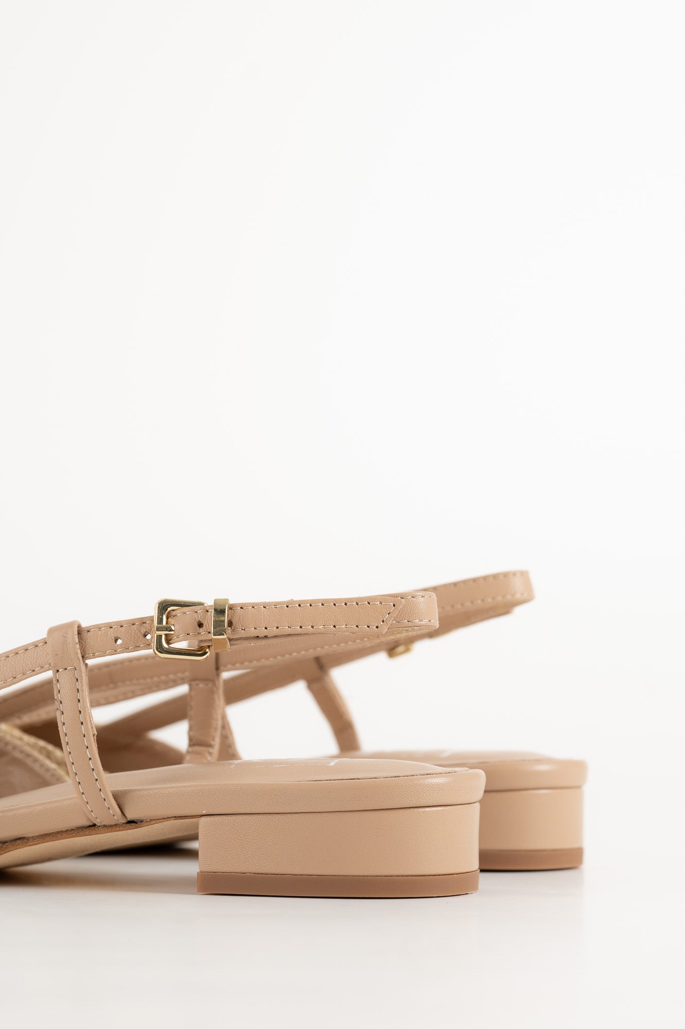 Slingback Flat Julia 264 | Beige Raffia