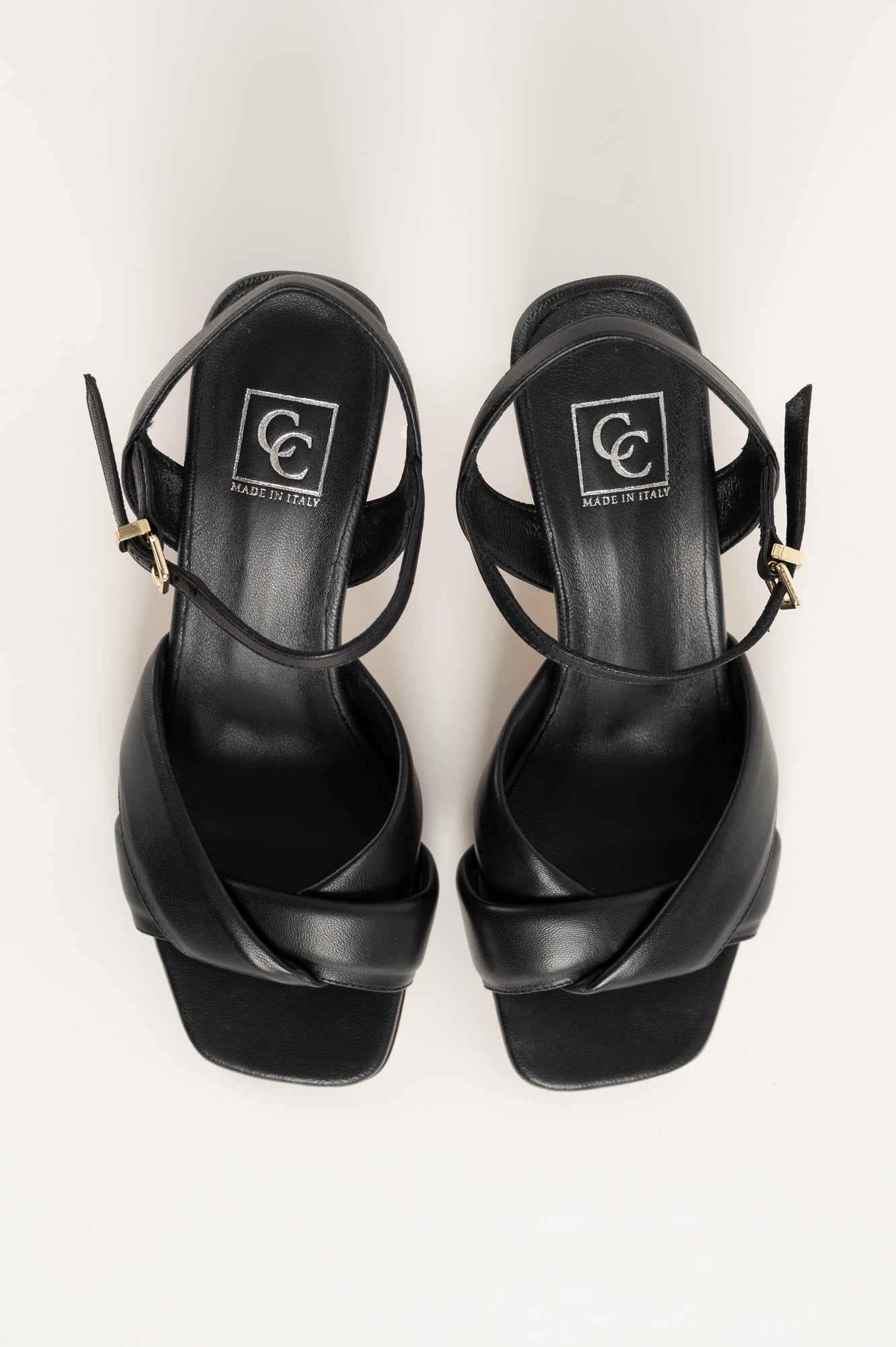 Sandal Hana 441 | Black Nappa Leather