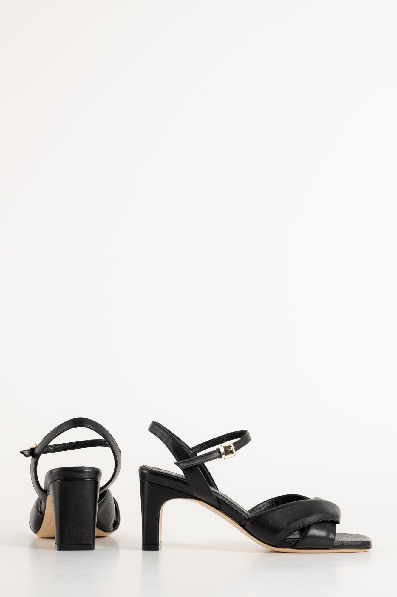 Sandal Hana 441 | Black Nappa Leather