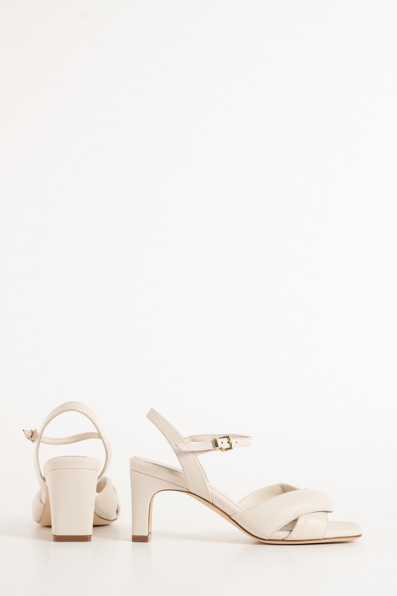 Sandal Hana 441 | White Nappa Leather