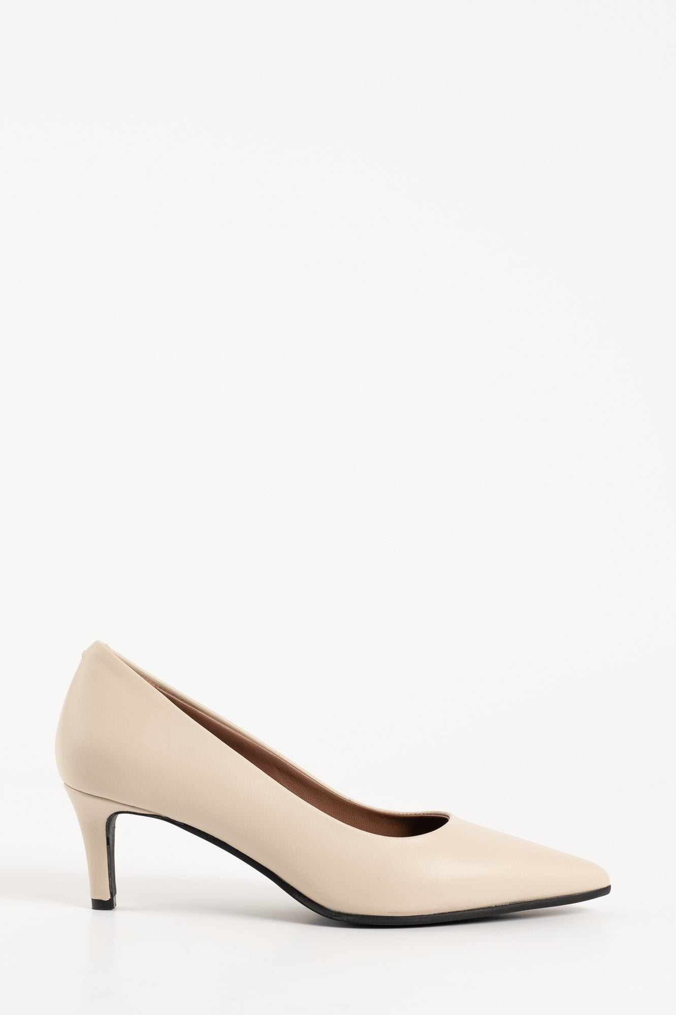 Pump Mia 6cm | Off-White Nappa Leather