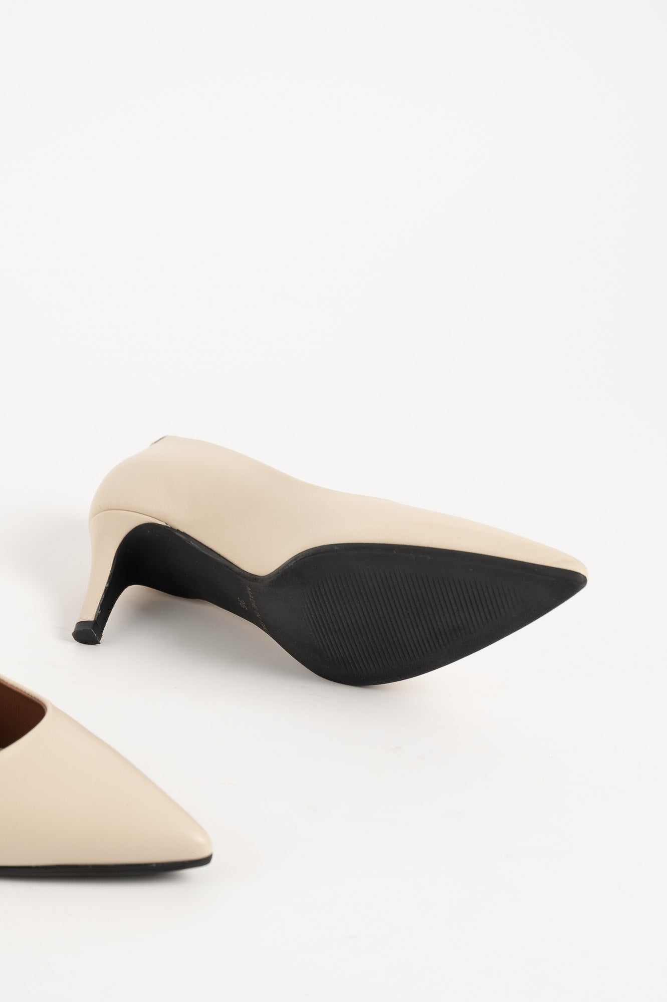 Pump Mia 6cm | Off-White Nappa Leather