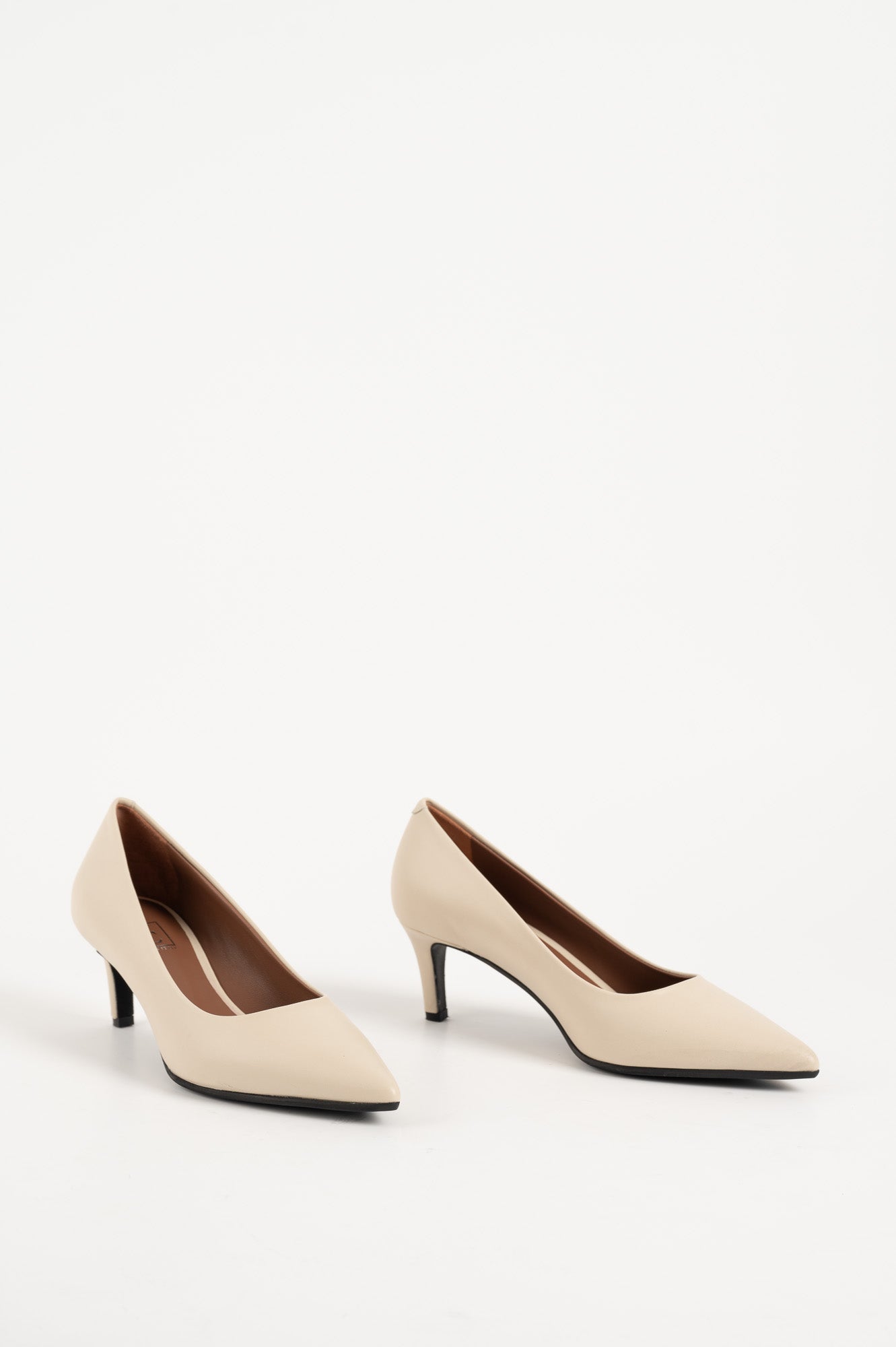 Pump Mia 6cm | Off-White Nappa Leather