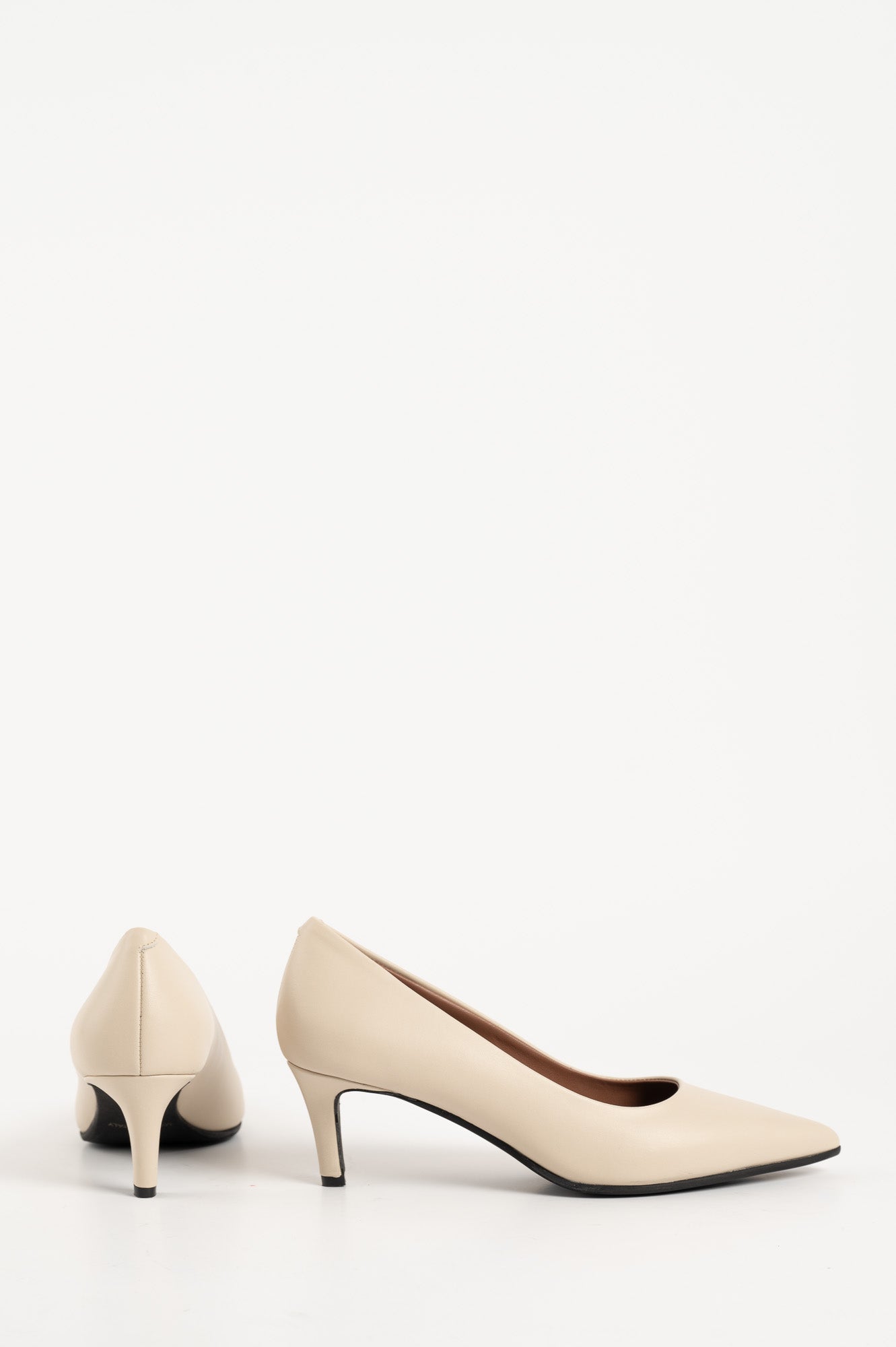 Pump Mia 6cm | Off-White Nappa Leather