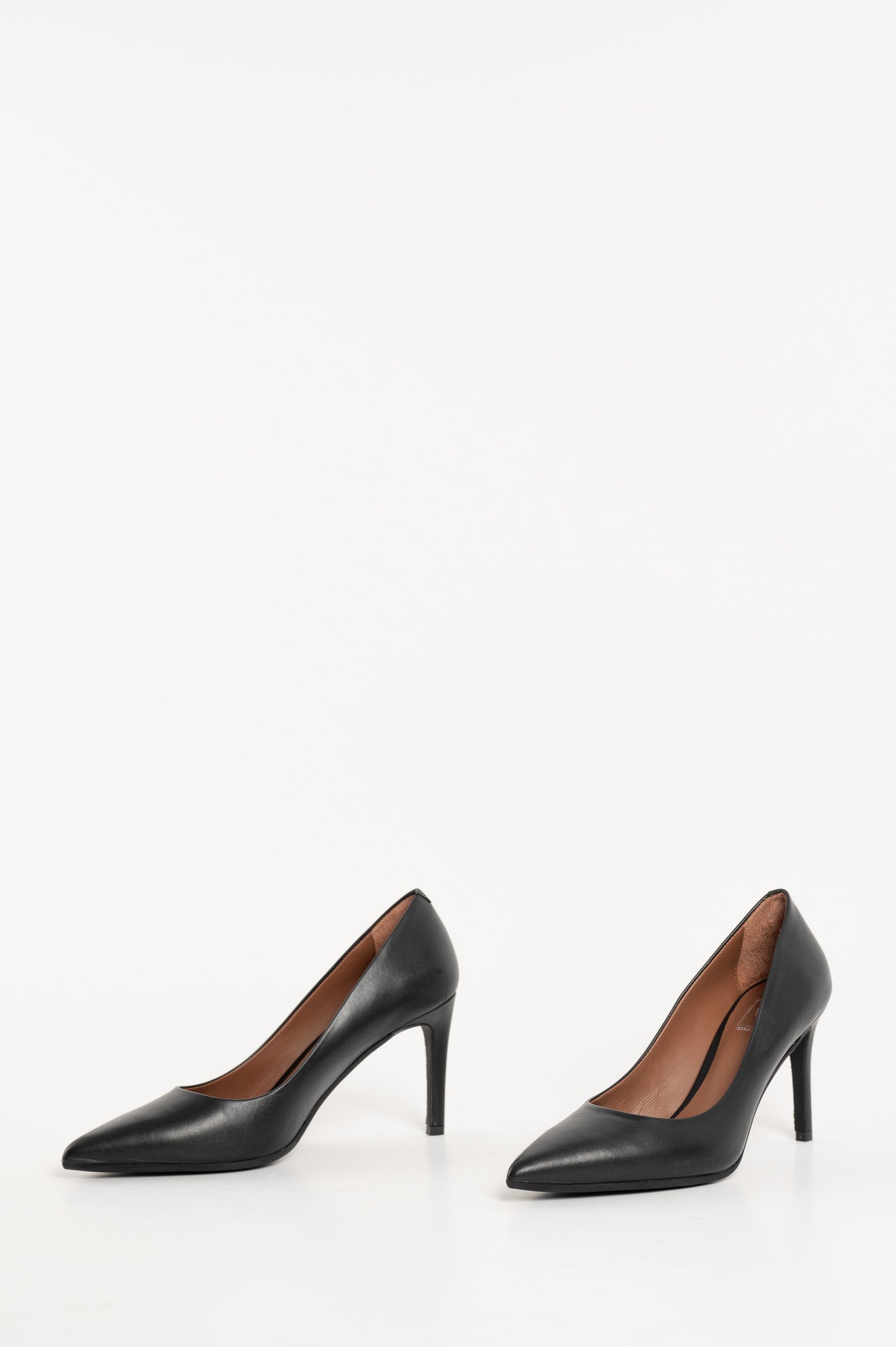 Pump Mia 8cm | Black Nappa Leather