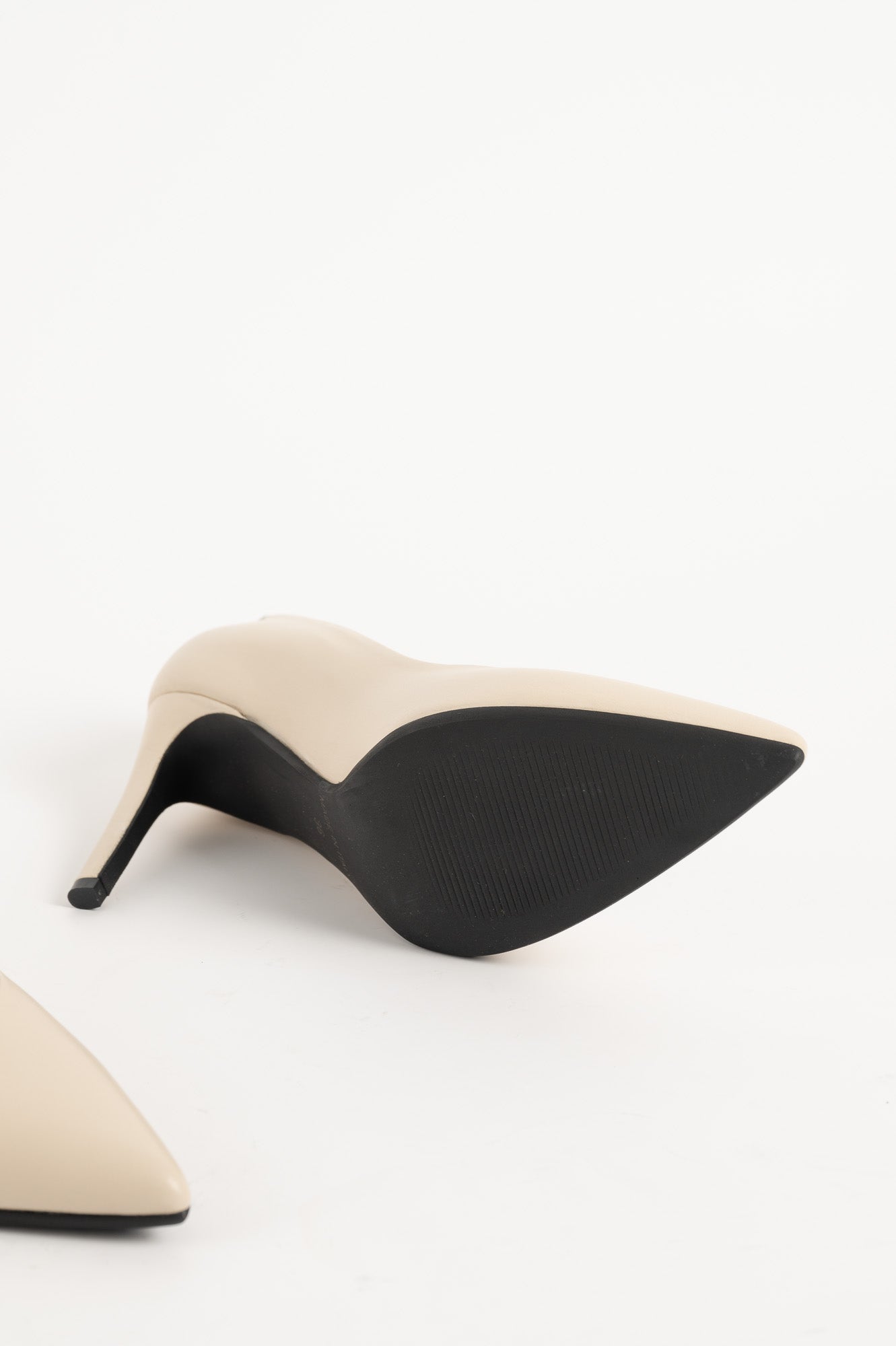Pump Mia 8cm | Off-White Nappa Leather