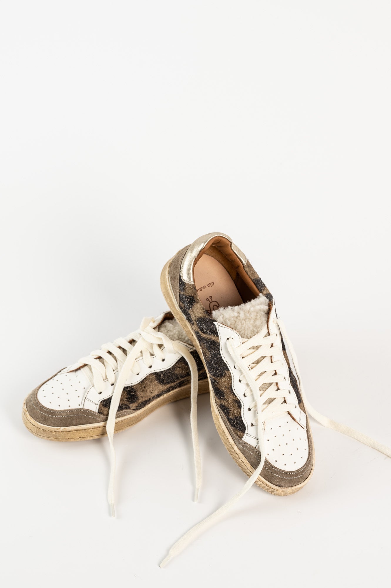 Low-top Sneaker Anna | Dusty Leopard Suede