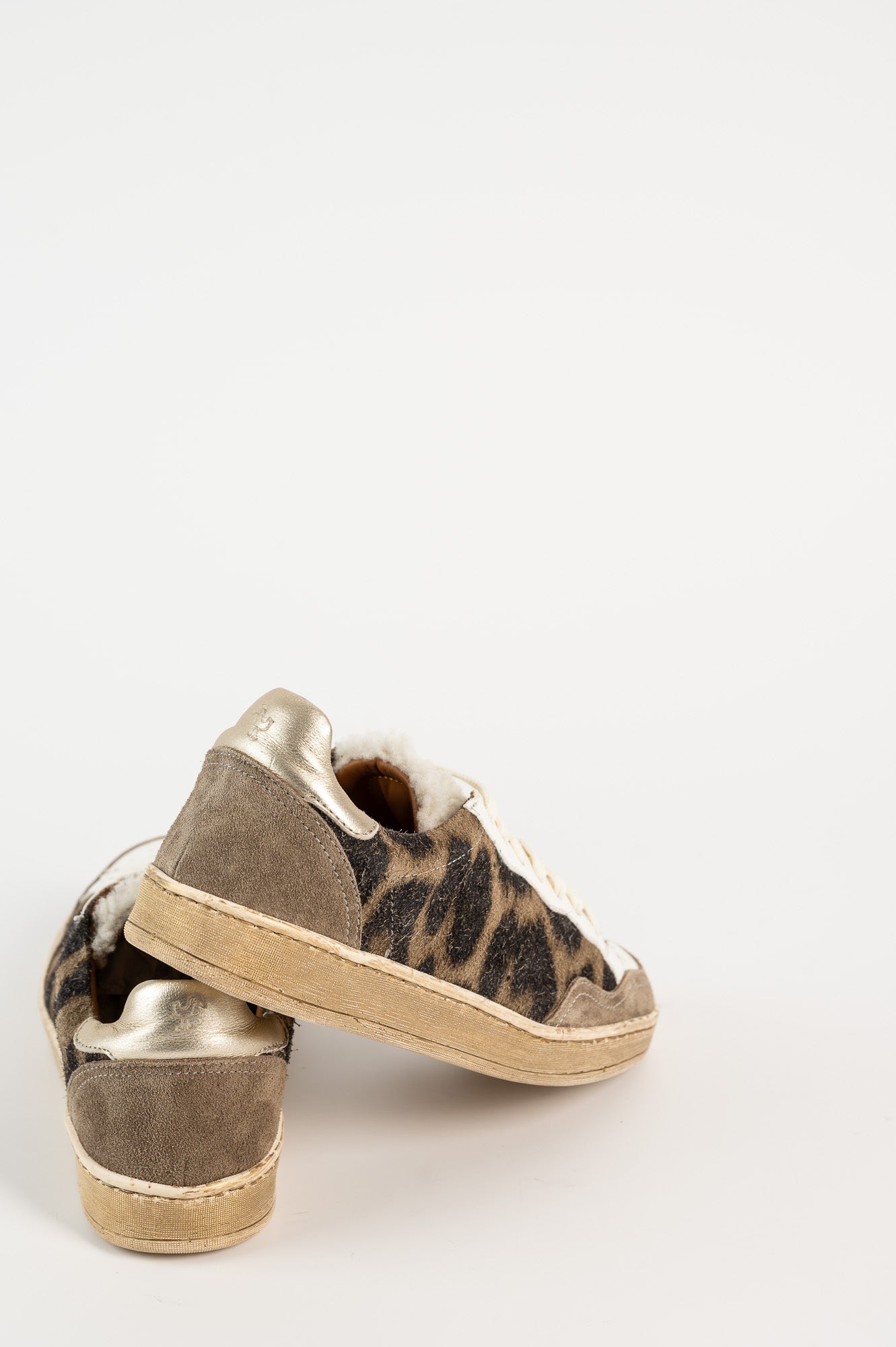 Low-top Sneaker Anna | Dusty Leopard Suede