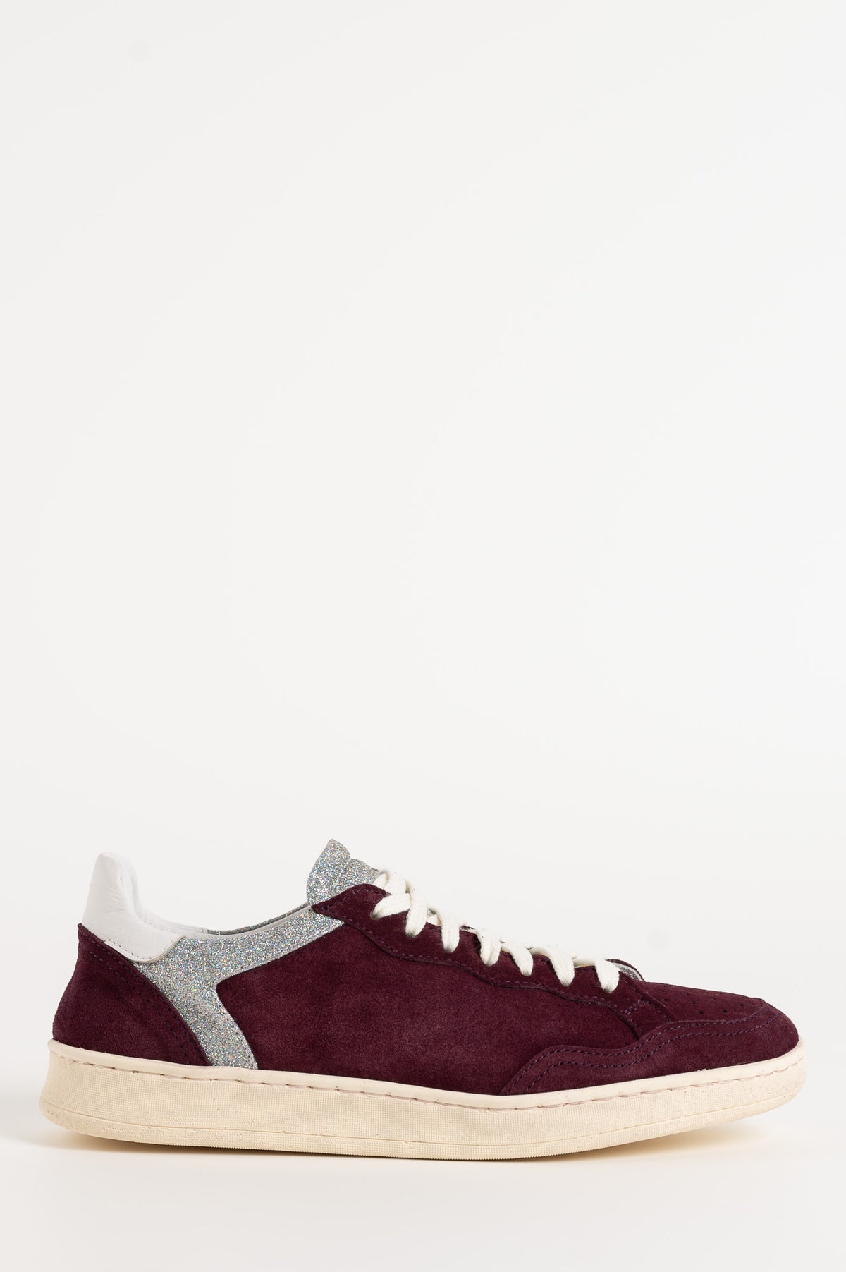Low-top Sneaker Ani | Burgundy Suede
