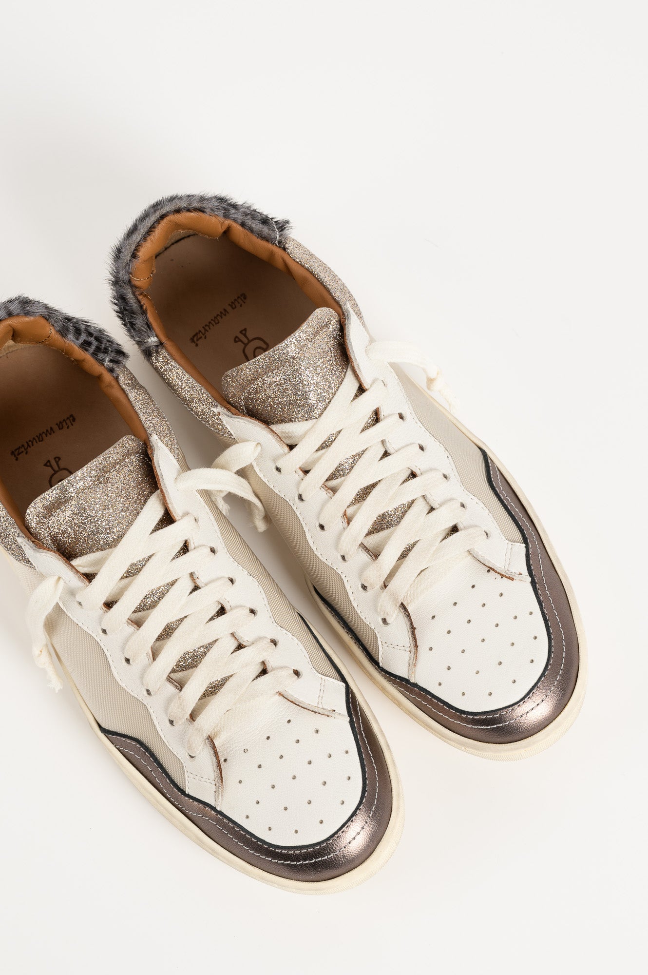 Low-top Sneaker Becca | Vintage Rose Glitter