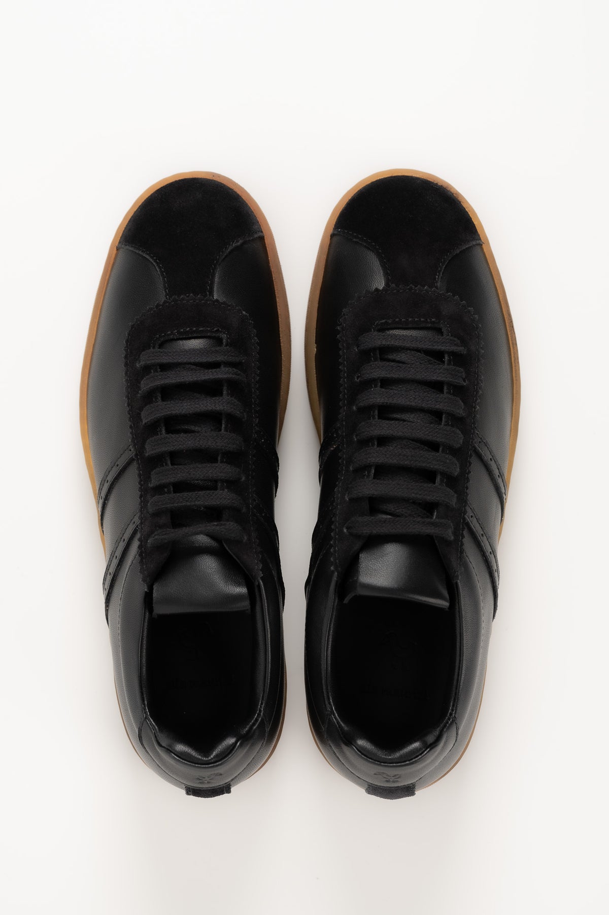 Low-top Sneaker Celeste | Black Leather & Suede