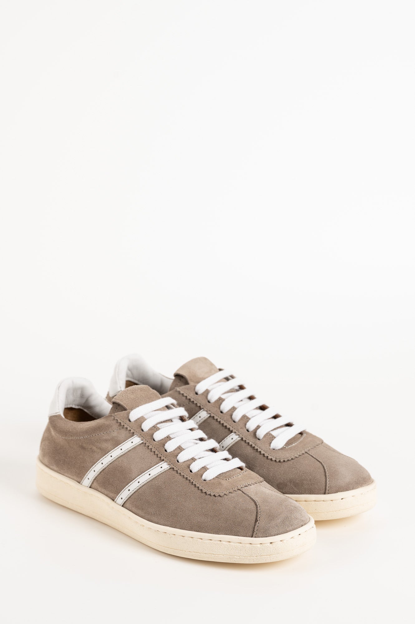 Low-top Sneaker Estelle | Greige Suede