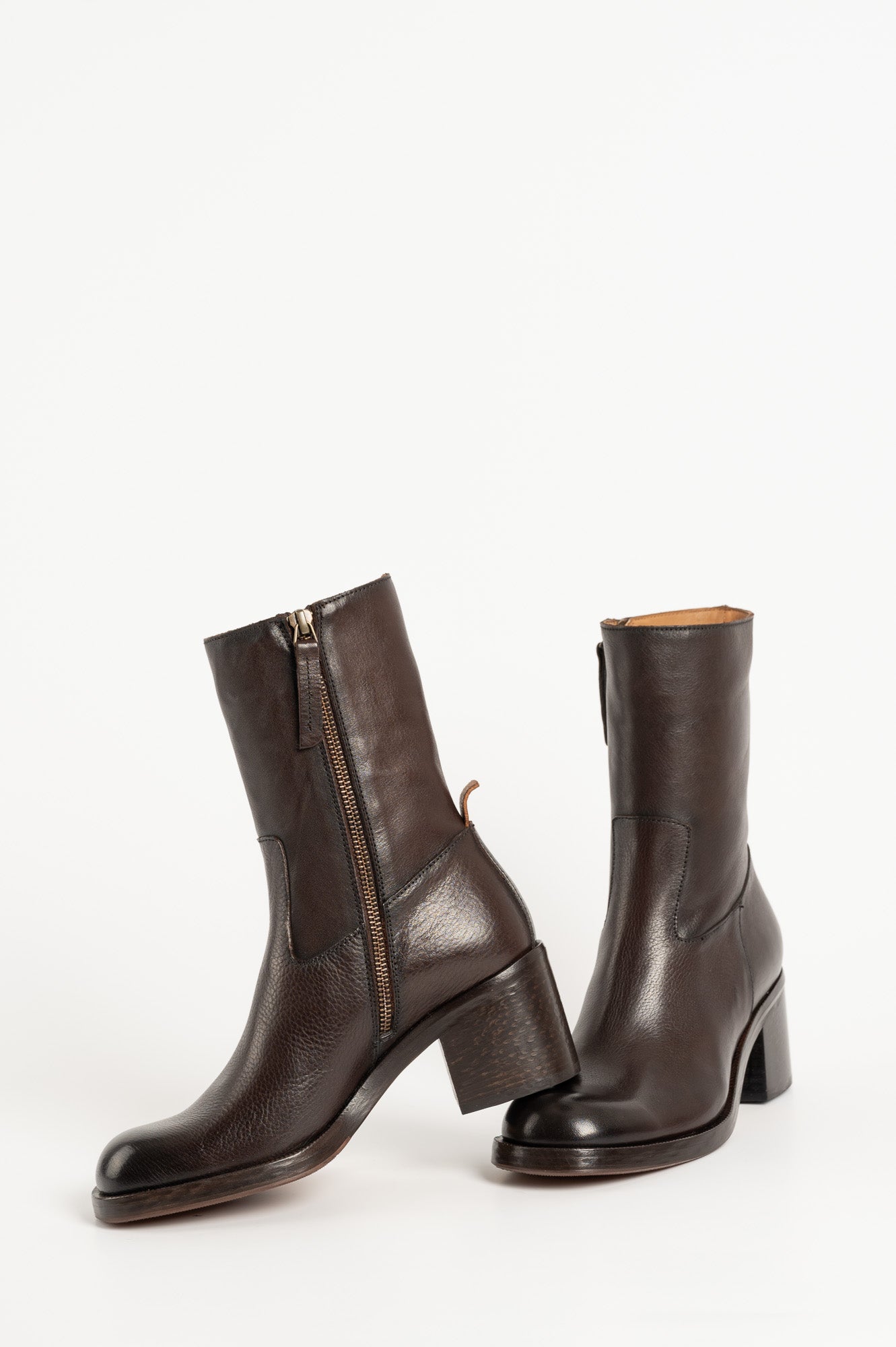 Ankle Boot Corvara | Dark Brown Leather