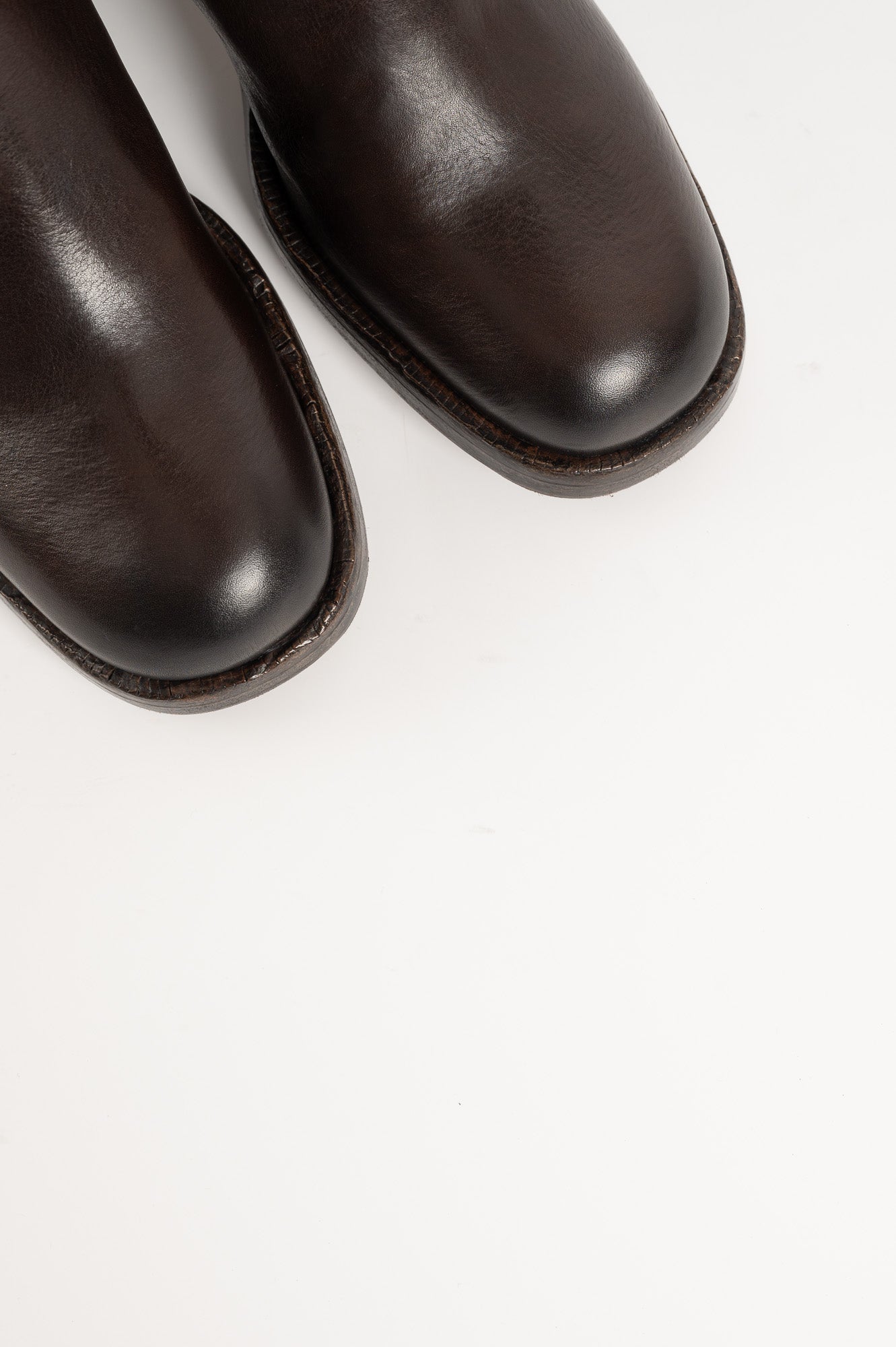 High Boot Corvara | Brown Leather