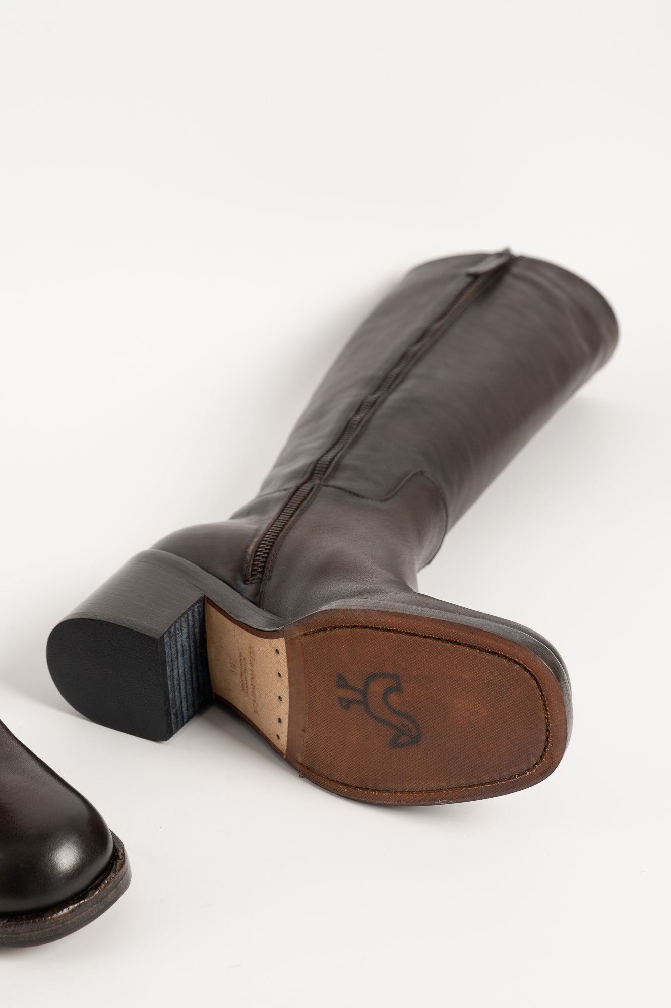 High Boot Corvara | Brown Leather