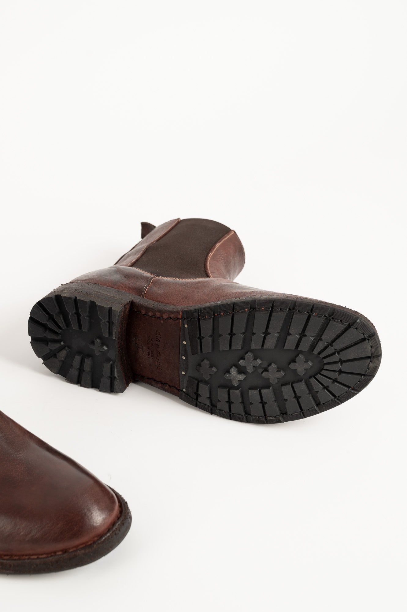 Men's Chelsea Boot | Burgundy Washed Buffalo