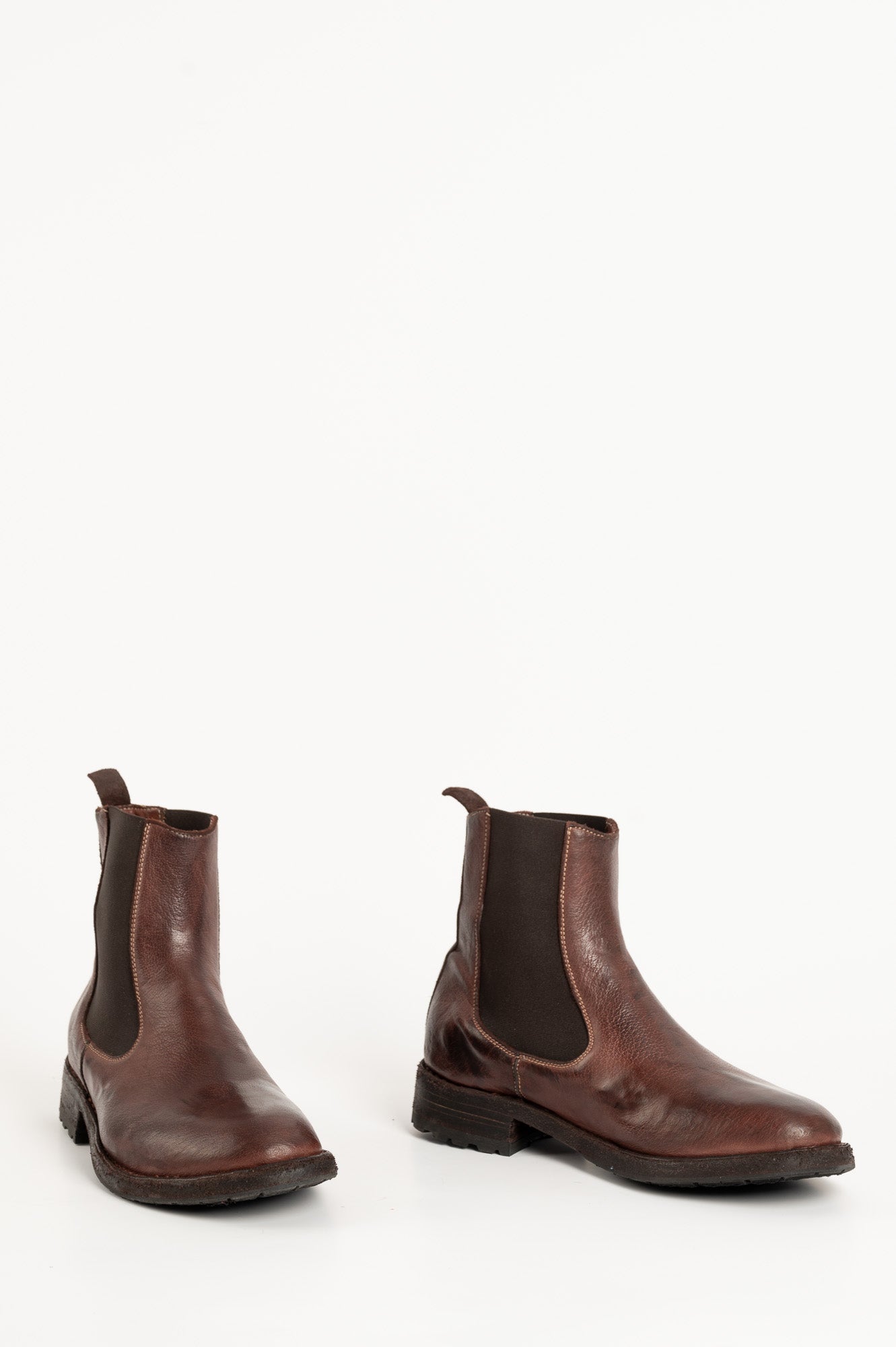 Men's Chelsea Boot | Burgundy Washed Buffalo