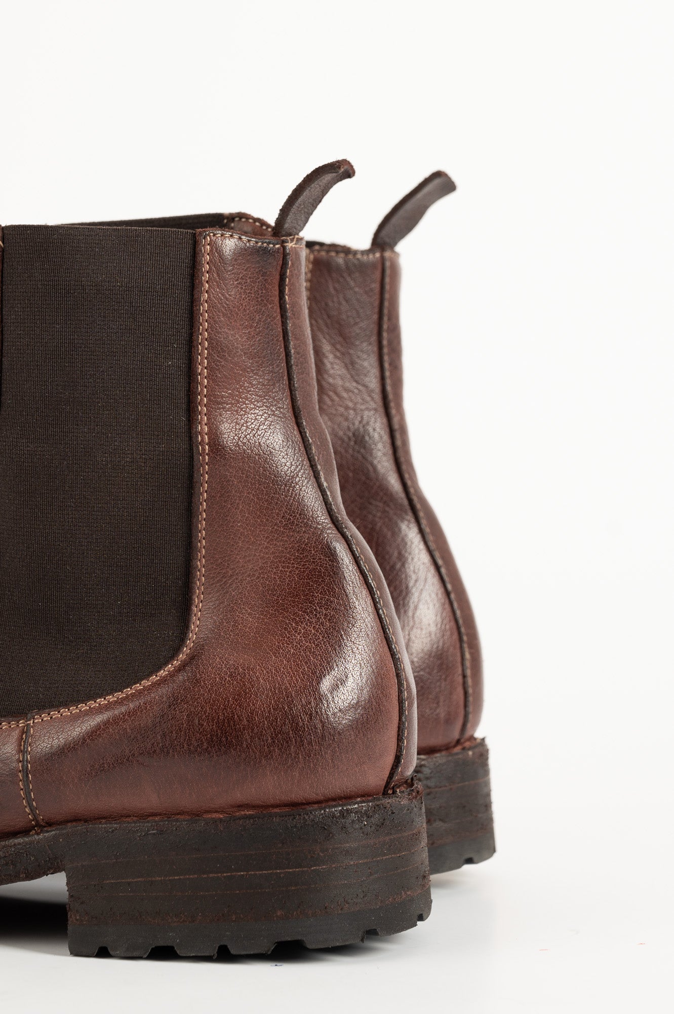Men's Chelsea Boot | Burgundy Washed Buffalo