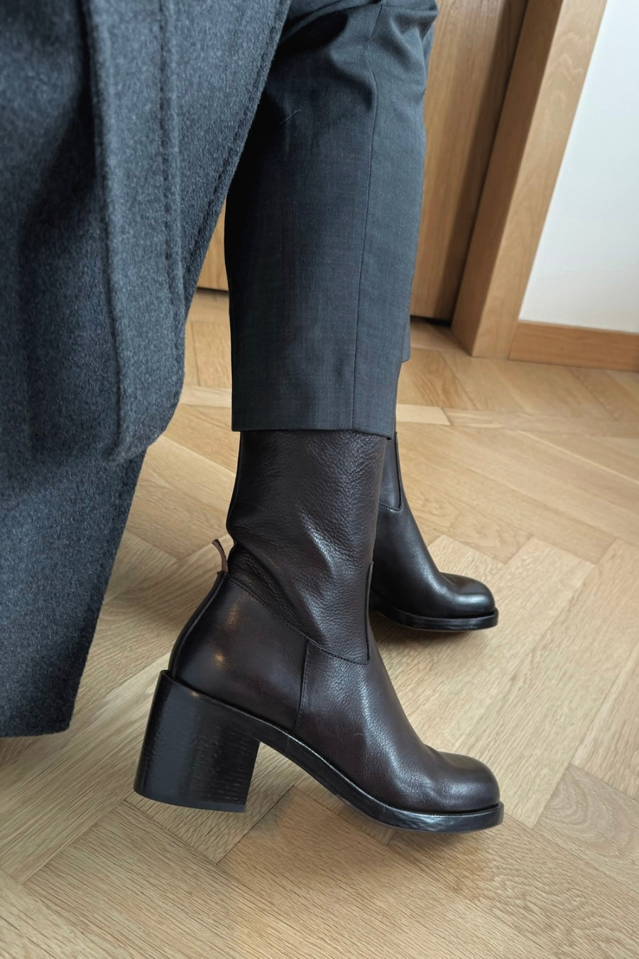 Ankle Boot Corvara | Dark Brown Leather
