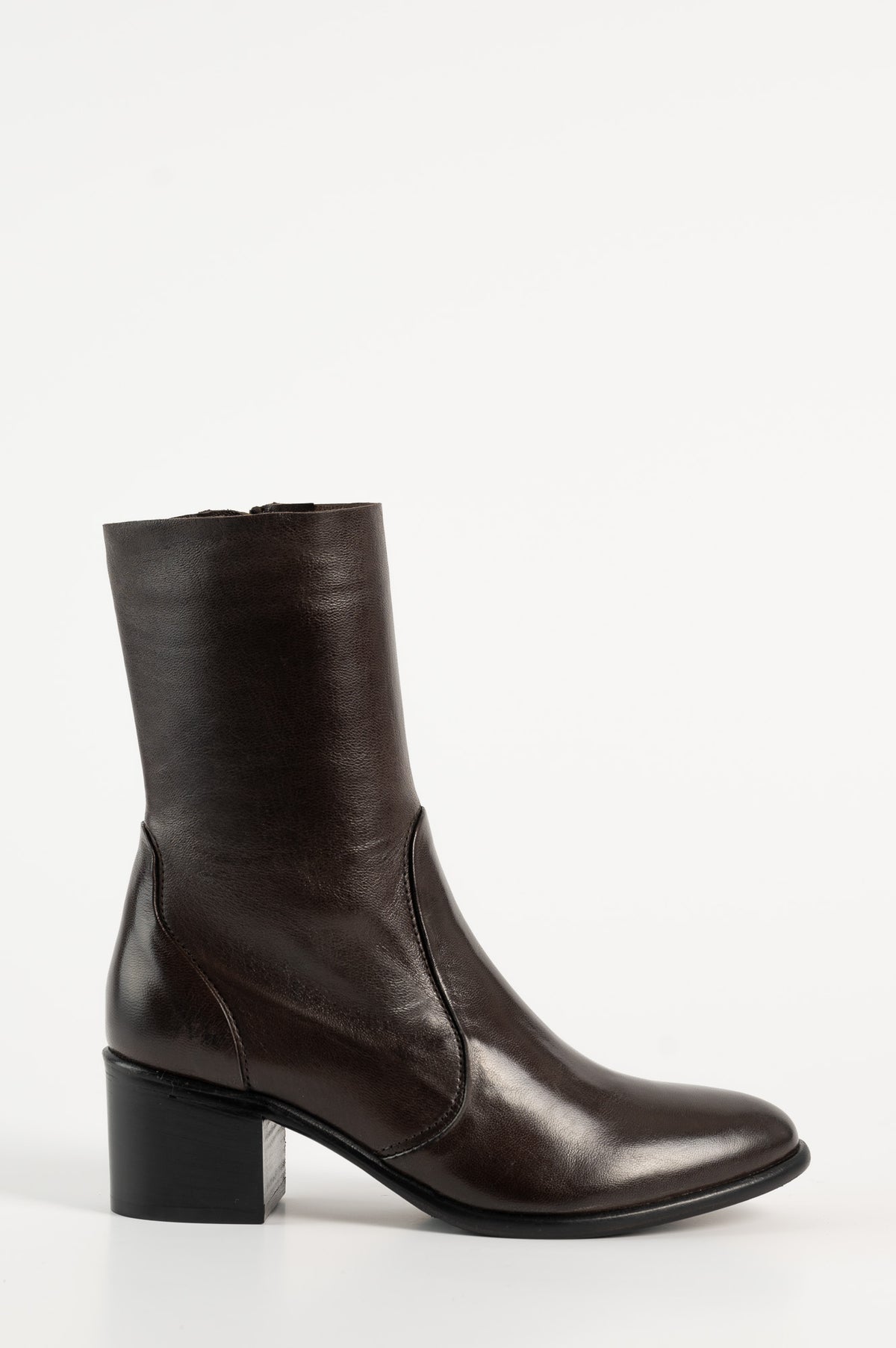 Signature Boot Viona 6cm | Brown Calf Leather
