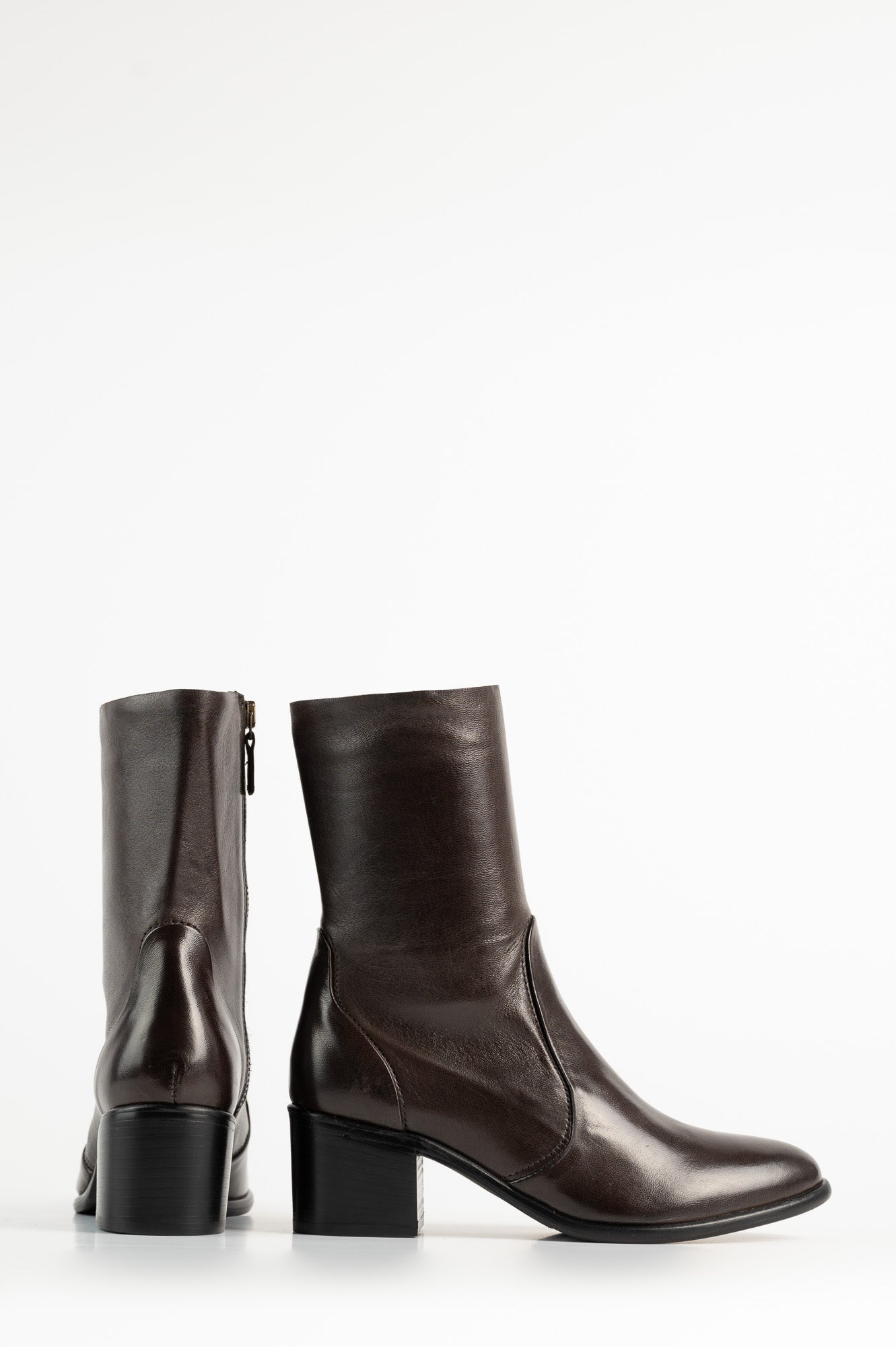 Signature Boot Viona 6cm | Brown Calf Leather
