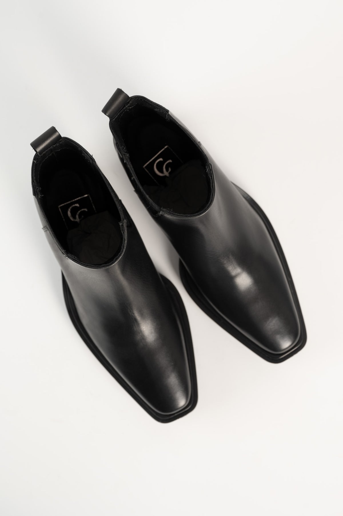 Cuban Boot Arcana | Black Calf Leather