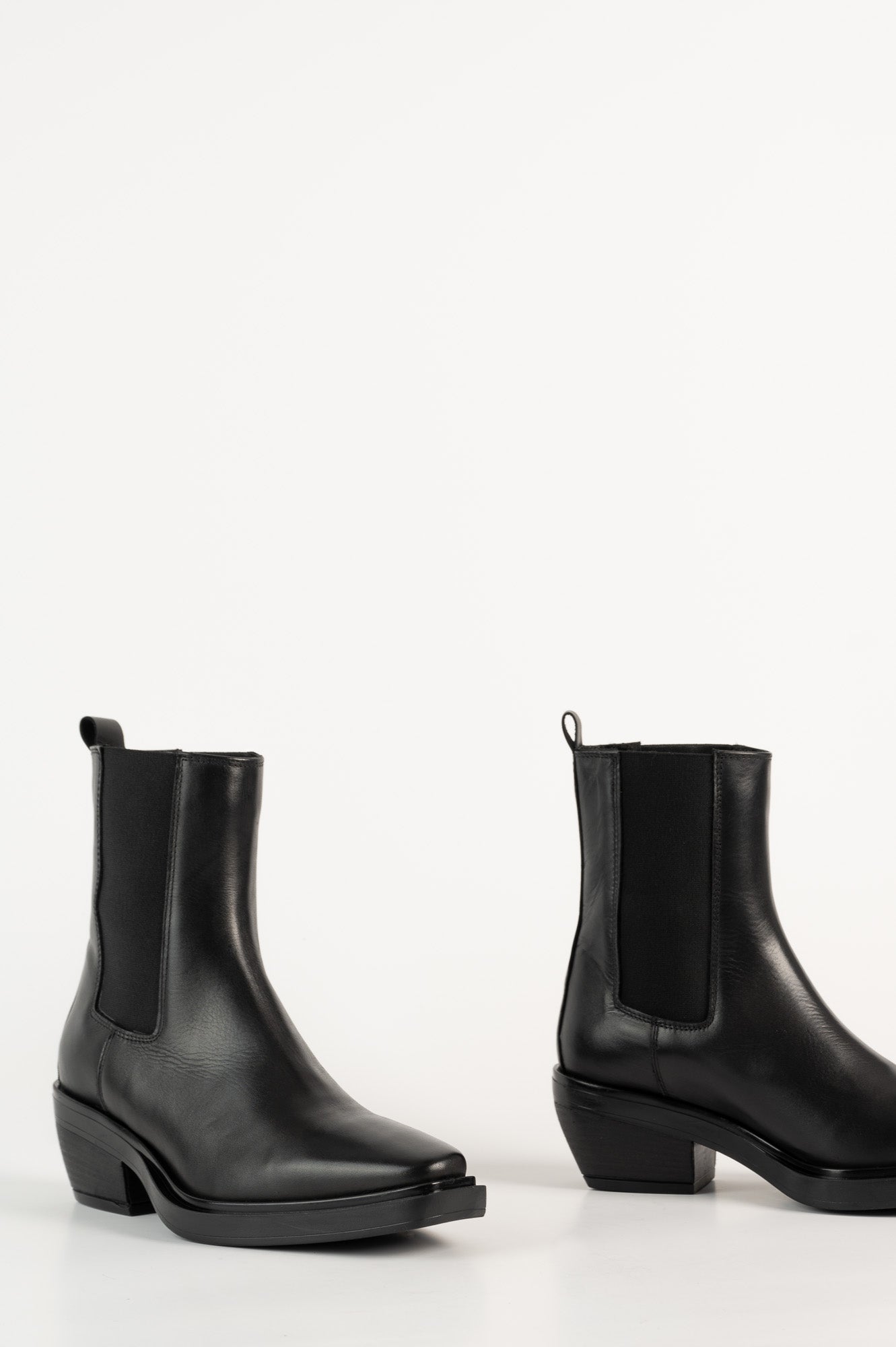 Cuban Boot Arcana | Black Calf Leather
